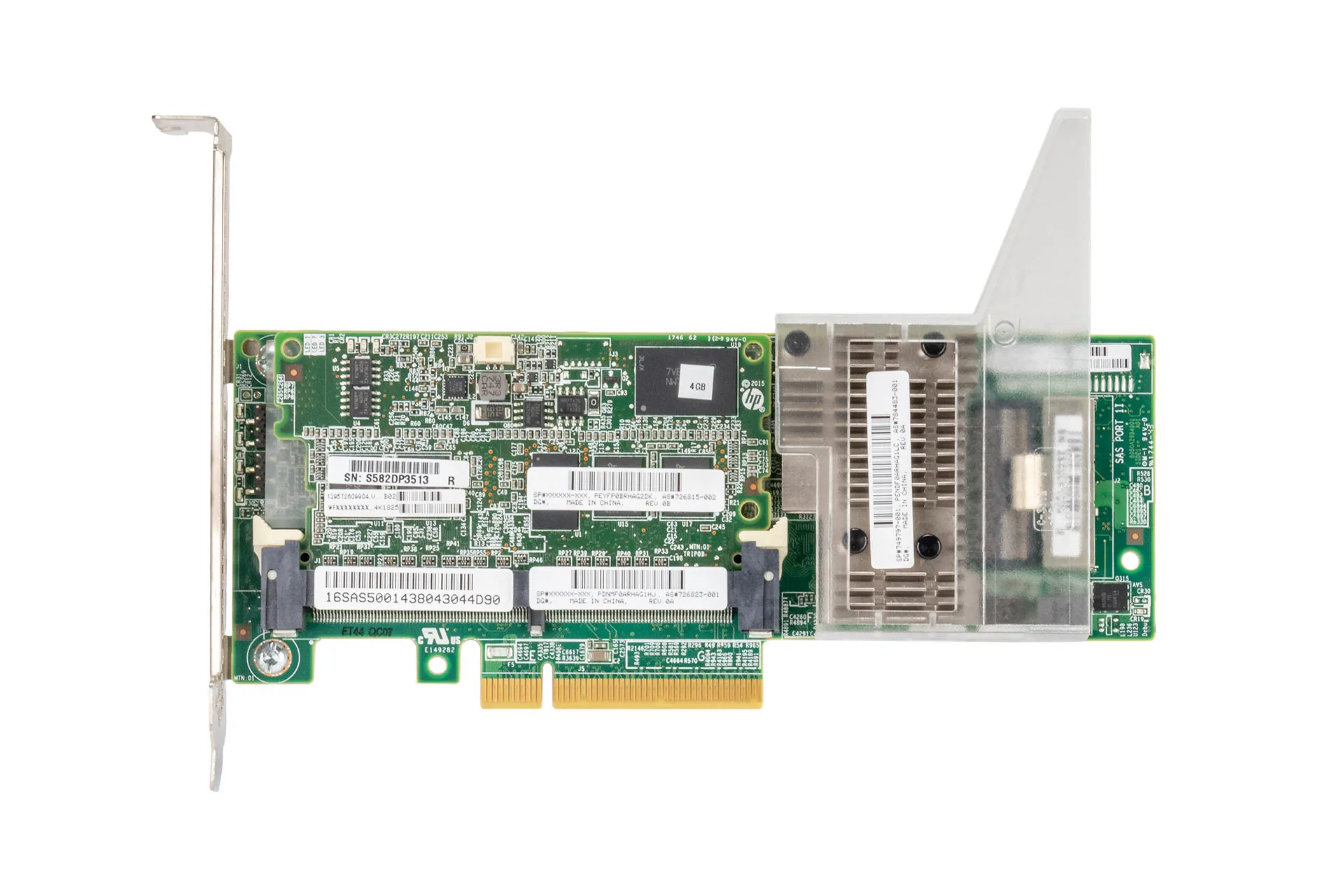 HPE Smart Array P440/4GB FBWC 12Gb 2-ports Int SAS Controller