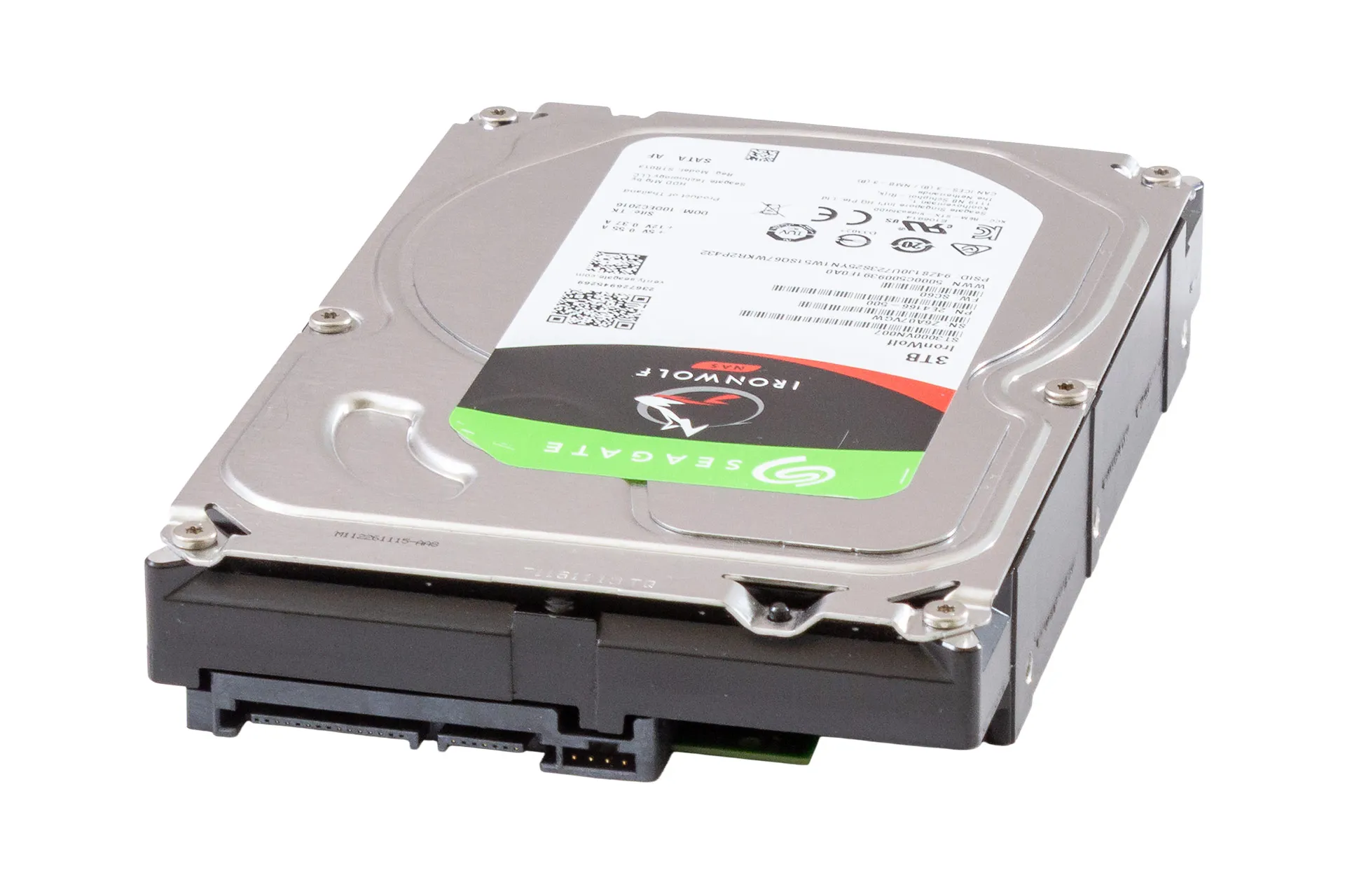Seagate HDD 3TB 6G SATA 5.9k 3.5" LFF IronWolf-NAS Festplatte