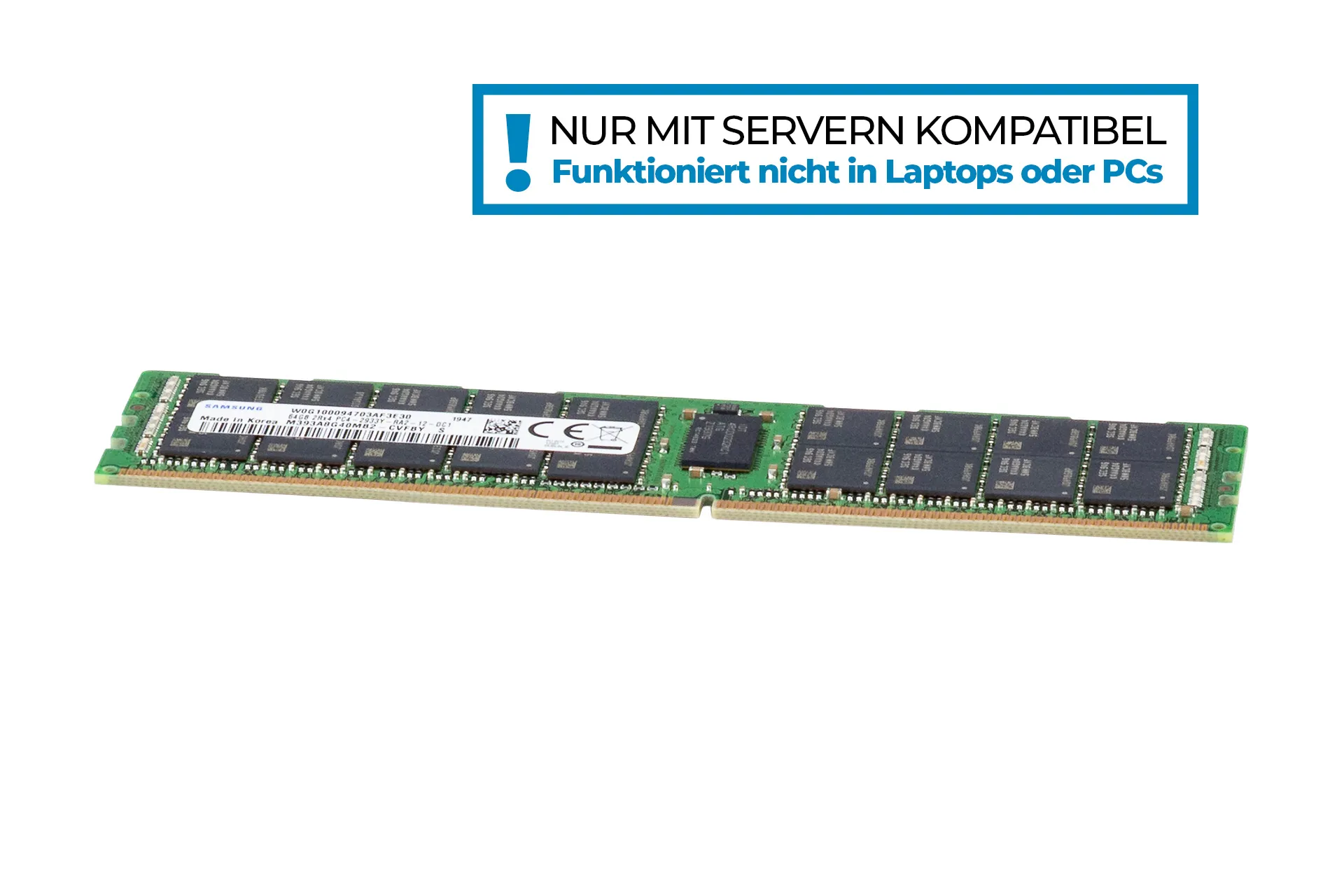 Samsung 64GB DDR4 RAM 2Rx4 PC4-2933V regECC