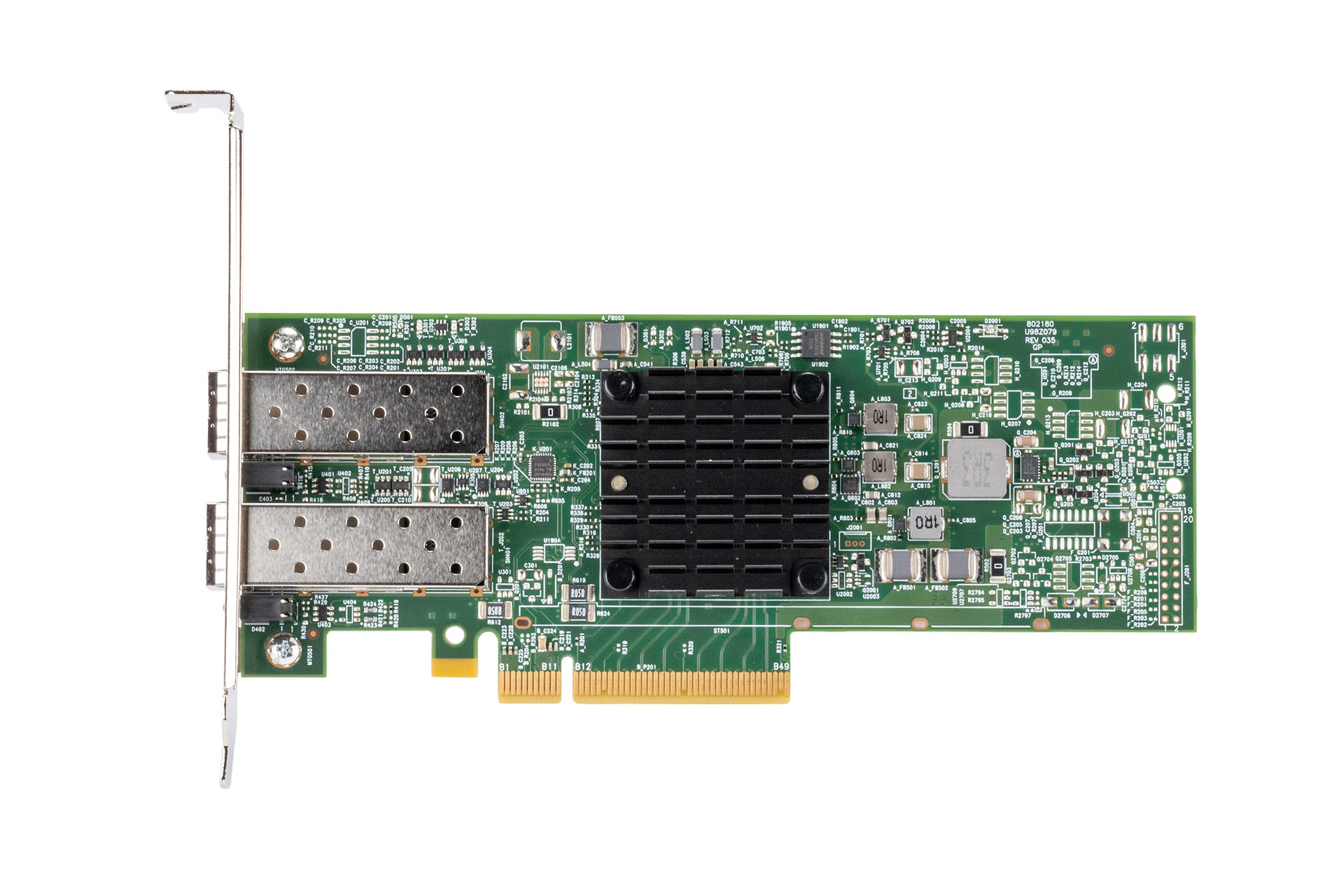 Dell Broadcom 57412 10GbE Netzwerkkarte Ethernet SFP+ Dual Port PCIe NIC