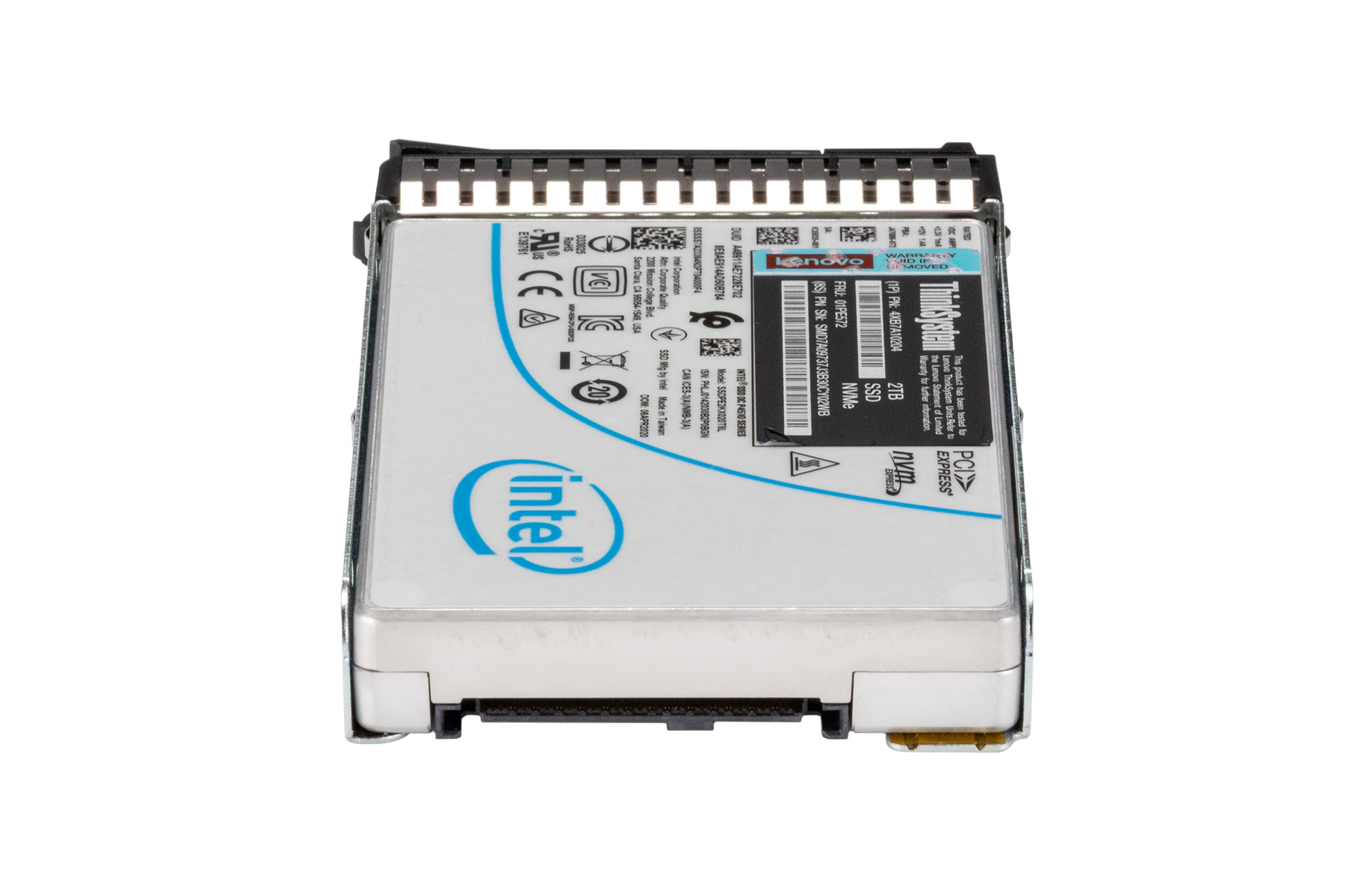 Lenovo DC P4510 2TB PCIe NVMe SSD, 2.5 Zoll SFF Festplatte für Server, inkl. Rahmen SM17A06246