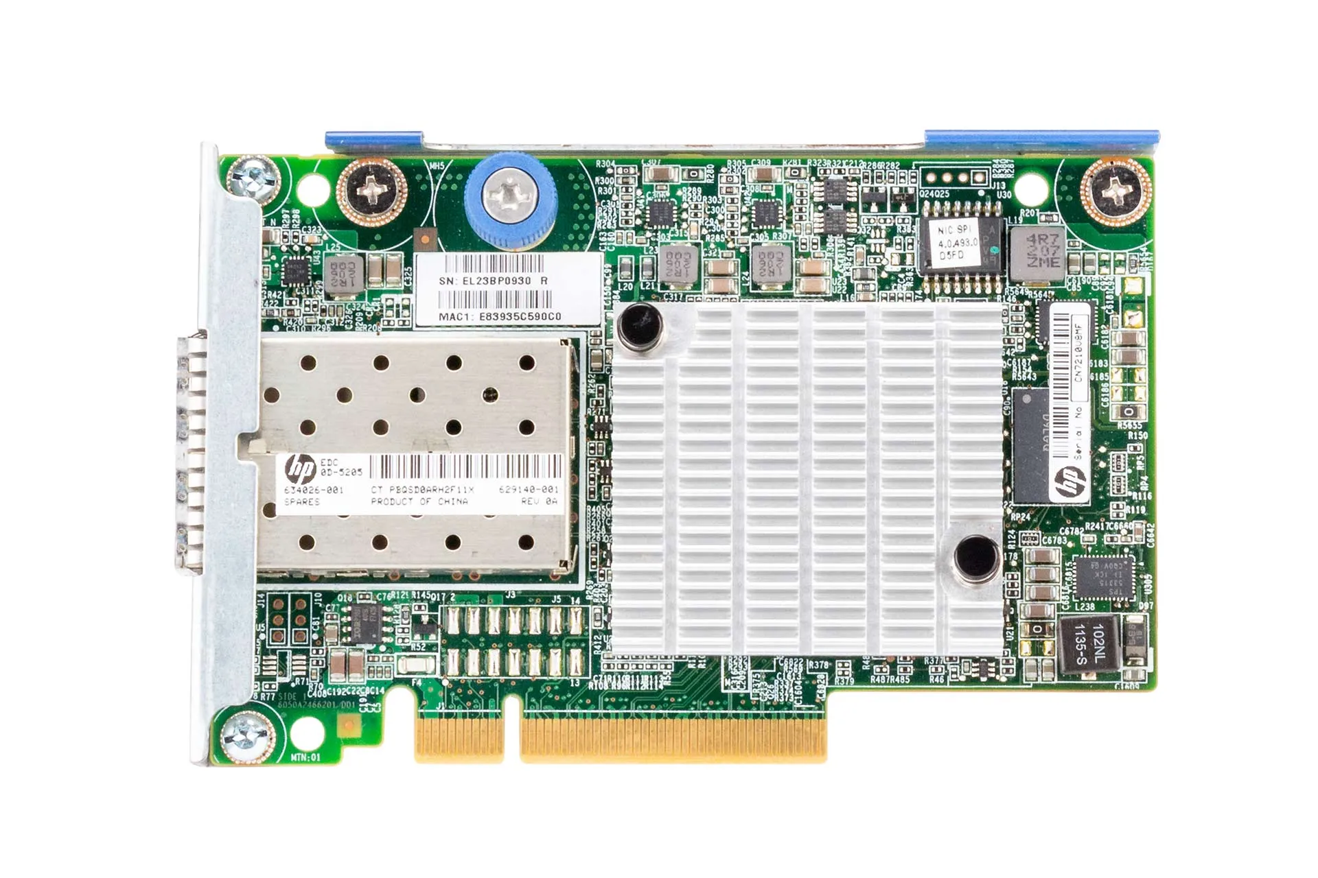 HPE FlexFabric 554FLR-SFP+ 10Gb Netzwerkkarte Ethernet SFP+ Dual Port PCIe NIC HPE FlexFabric 554FLR-SFP+ 10Gb Netzwerkkarte Ethernet SFP+ Dual Port PCIe NIC