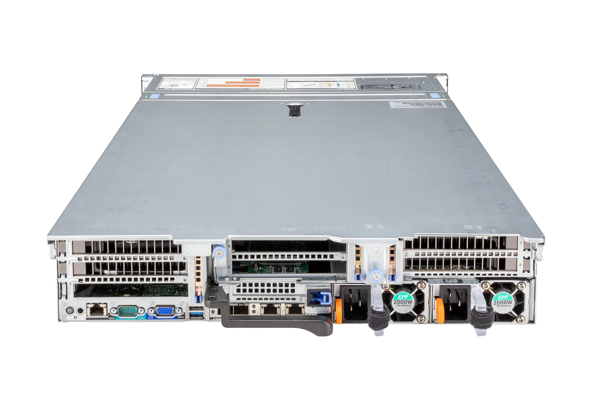 Dell PowerEdge R740 Rack Server, 2x Gold 6254 3.10GHz, 18-Core, noRAM, 8x SFF, H730P, 2x Tesla M10/32GB Dell PowerEdge R740 Rack Server, 2x Gold 6254 3.10GHz, 18-Core, noRAM, 8x SFF, H730P, 2x Tesla M10/32GB