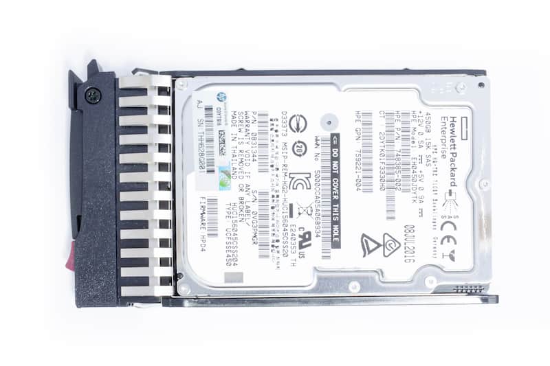 HPE HDD 450GB 12G SAS 15k 2.5" Enterprise
