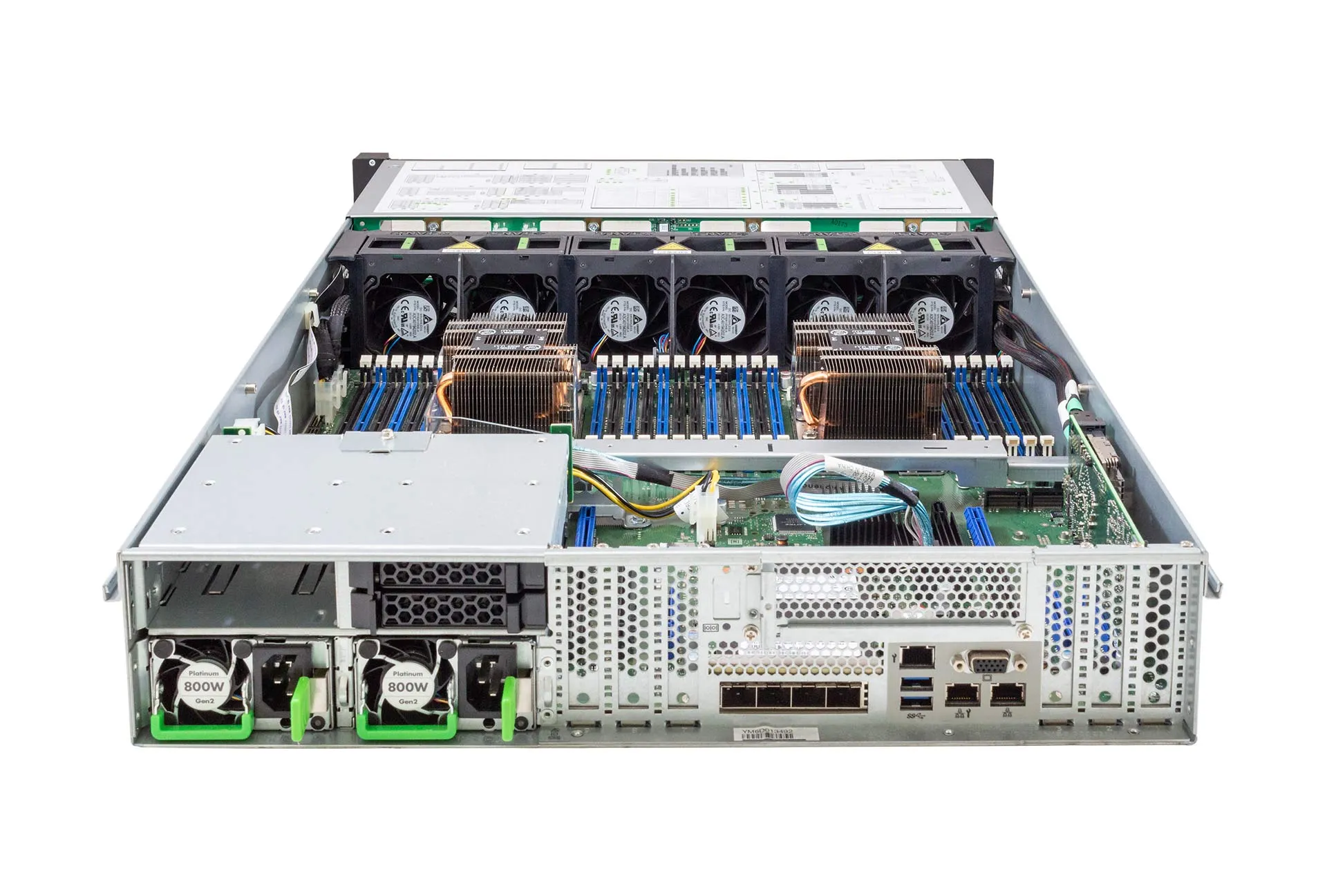 Fujitsu Primergy RX2540 M4 Rack-Server, 2x Gold 6132 2.60GHz, 14-Core, noRAM, 12LFF, EP400i, 4xSFF(SATA)