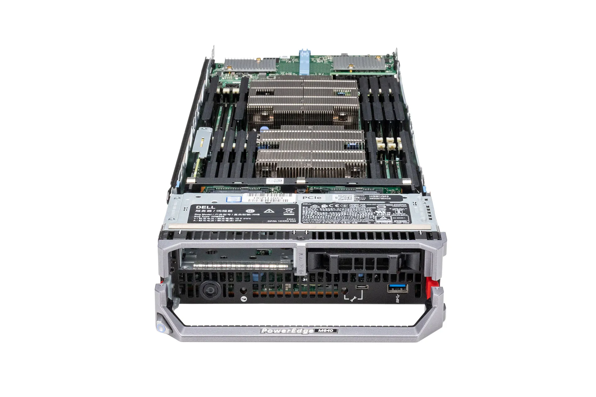 DELL PowerEdge M640 Blade Server, 2x Silver 4214 2.20GHz, 12-Core, 2x SFF, X710-k DELL PowerEdge M640 Blade Server, 2x Silver 4214 2.20GHz, 12-Core, 2x SFF, X710-k