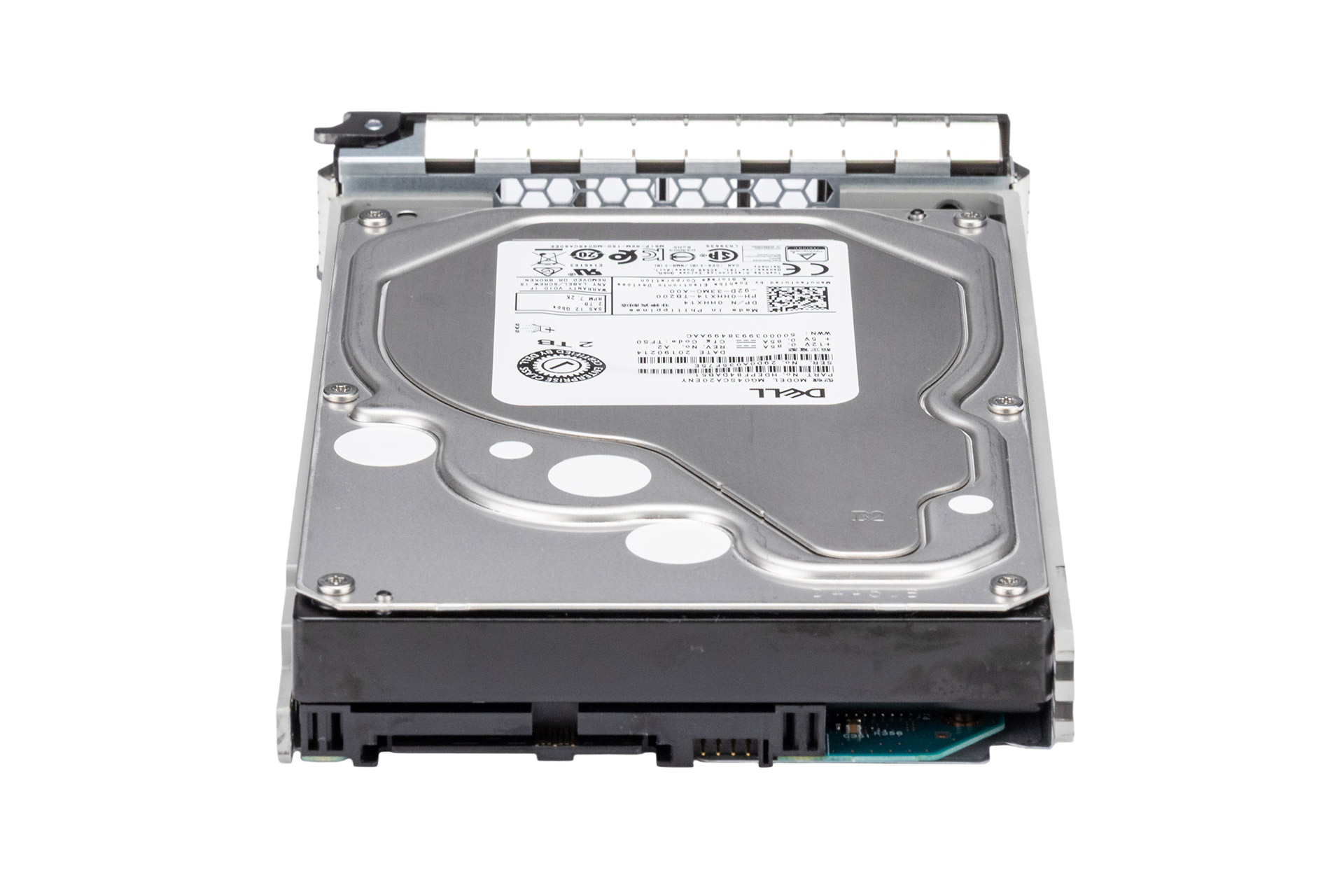 Dell 2TB 6G SAS HDD 7.2k, 3.5 Zoll LFF, MG04SCA20ENY, Festplatte für Server
