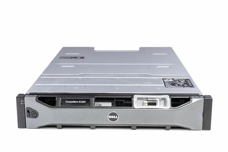 Dell Compellent SC220  Expansion Enclosure, 24x SFF,  Dual Contr. SAS 6G 2P (00TW47), 2x 700W