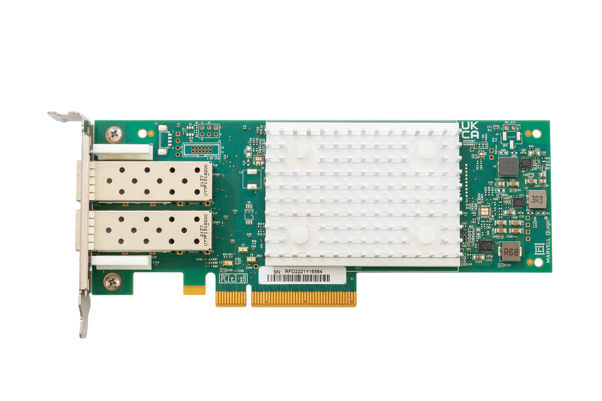 DELL FC-HBA QLE2692 16GB DP LP, inkl. 2x GBIC DELL FC-HBA QLE2692 16GB DP LP, inkl. 2x GBIC