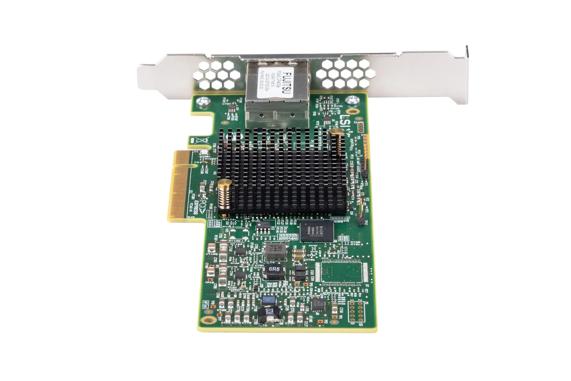 Fujitsu PSAS CP400e 12G Host Bus Adapter Mini-SAS HD SFF-8644 Dual Port PCIe HBA