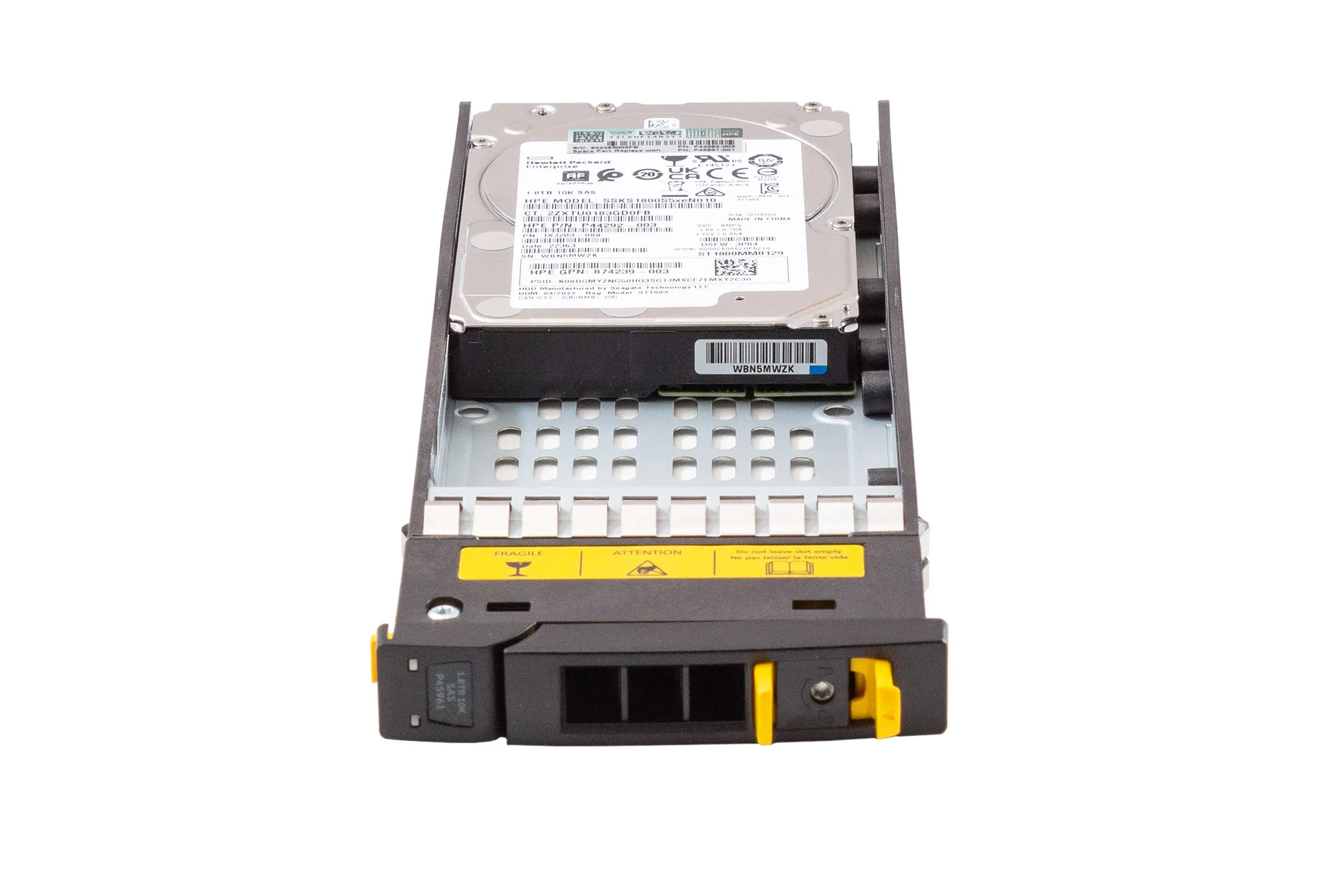 HPE 3PAR HDD 1.8TB 6G SAS 10K 2.5" SFF 520b Festplatte