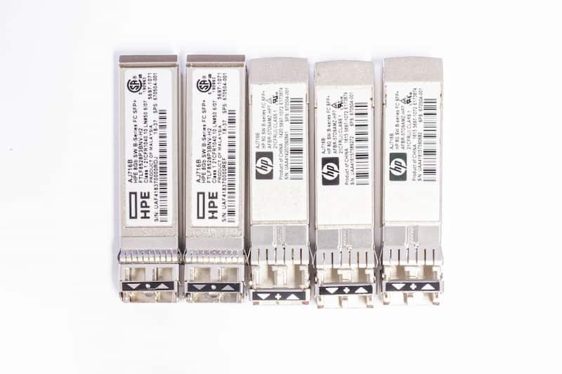 HPE GBIC 8Gb Shortwave B-series FC SFP+ LC AJ716-63003