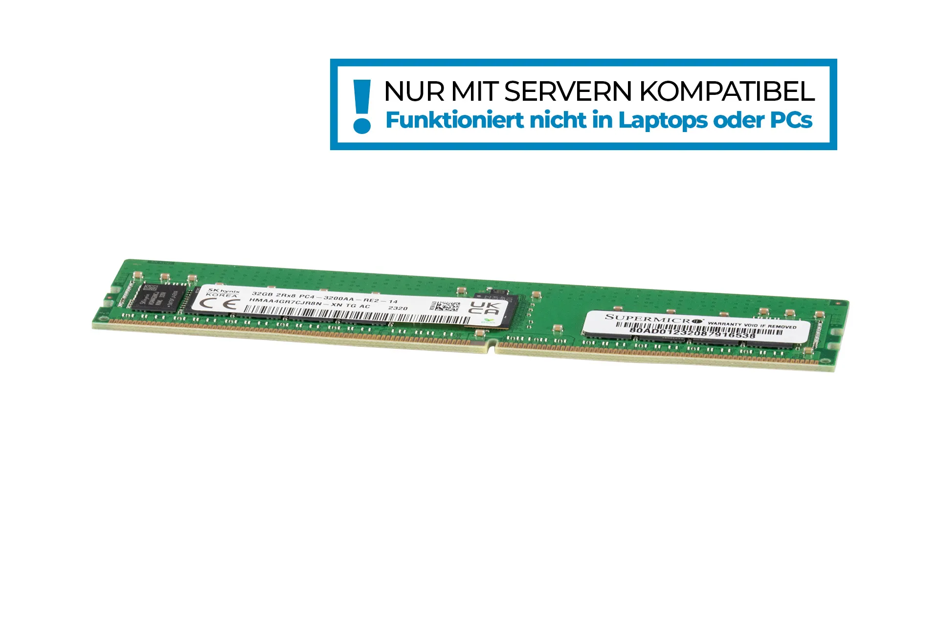 HPE 32GB DDR4 RAM 2666 MHz ECC