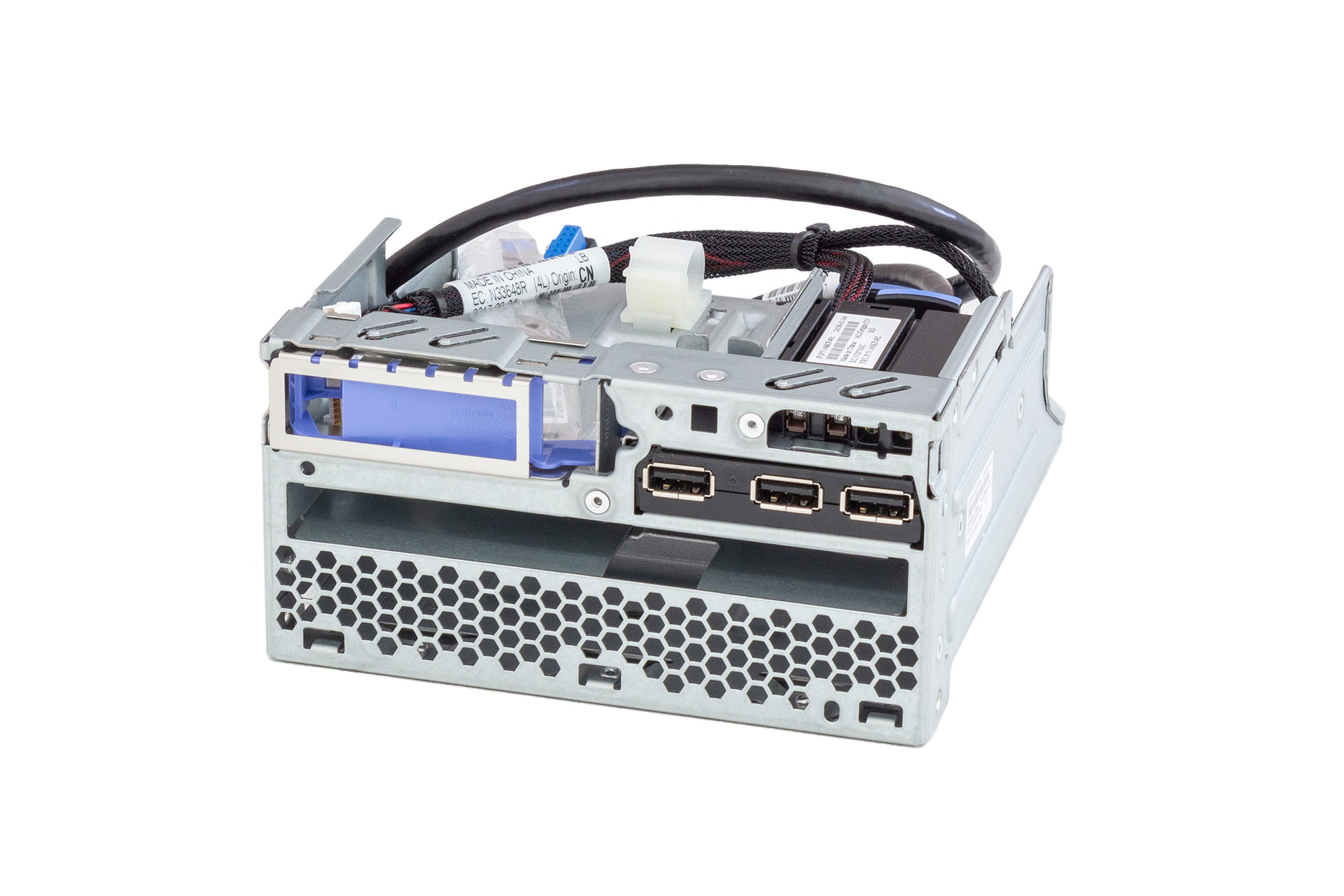 Lenovo x3650 M5 Front IO Cage Adv, 3x USB, LCD Lenovo x3650 M5 Front IO Cage Adv, 3x USB, LCD