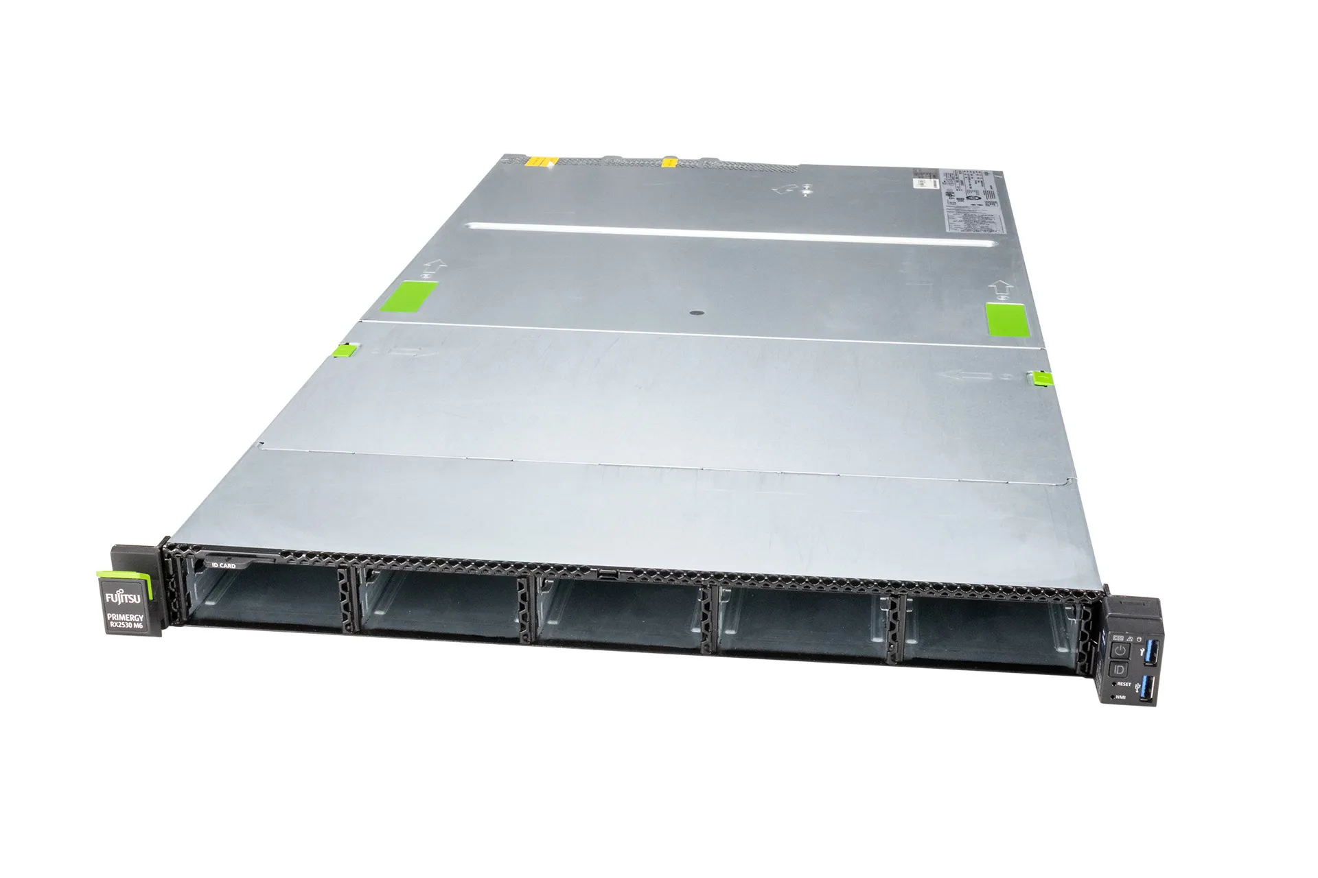 Fujitsu Primergy RX2530 M6 Rack Server, 1x Silver 4314 2.40GHz, 16-Core, 10xSFF, EP680i/Batt