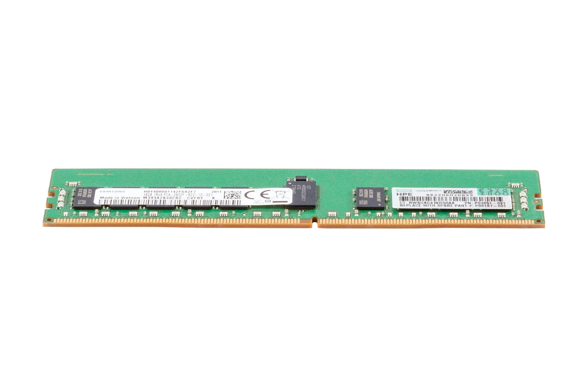 HPE 16GB DDR4 RAM 1RX4 PC4-2933Y-R regECC HPE 16GB DDR4 RAM 1RX4 PC4-2933Y-R regECC