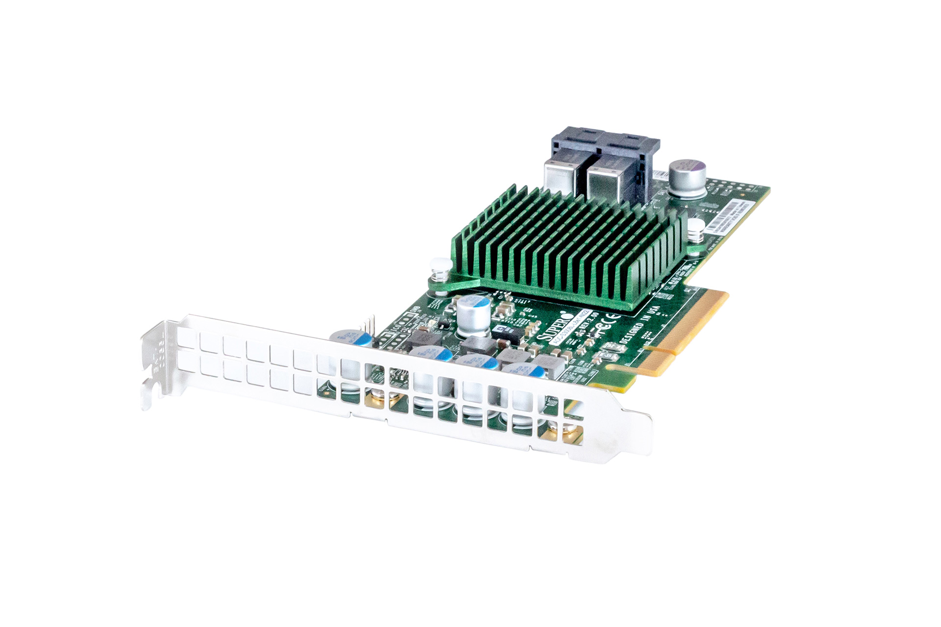 Supermicro 12Gb Host Bus Adapter SAS SATA Dual Port x8 PCIe HBA