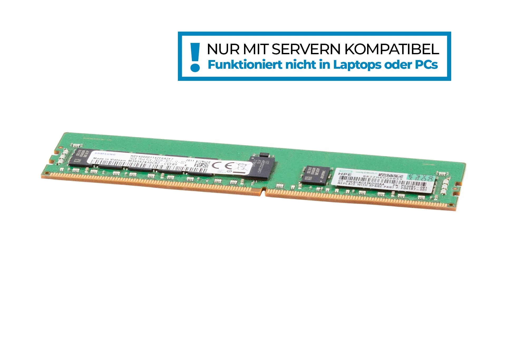 HPE 16GB DDR4 RAM 1RX4 PC4-2933Y-R regECC HPE 16GB DDR4 RAM 1RX4 PC4-2933Y-R regECC