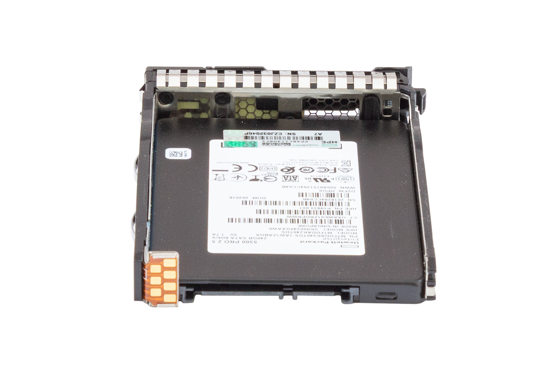 HPE SSD 240GB 6G SATA 2.5" RI SC