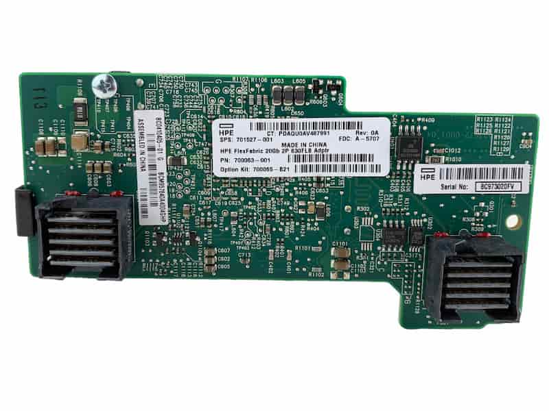 HP NIC 630FLB FlexFabric 20GB DP for Blades Gen8, Netzwerkkarte, 700063-001 HP NIC 630FLB FlexFabric 20GB DP for Blades Gen8, Netzwerkkarte, 700063-001