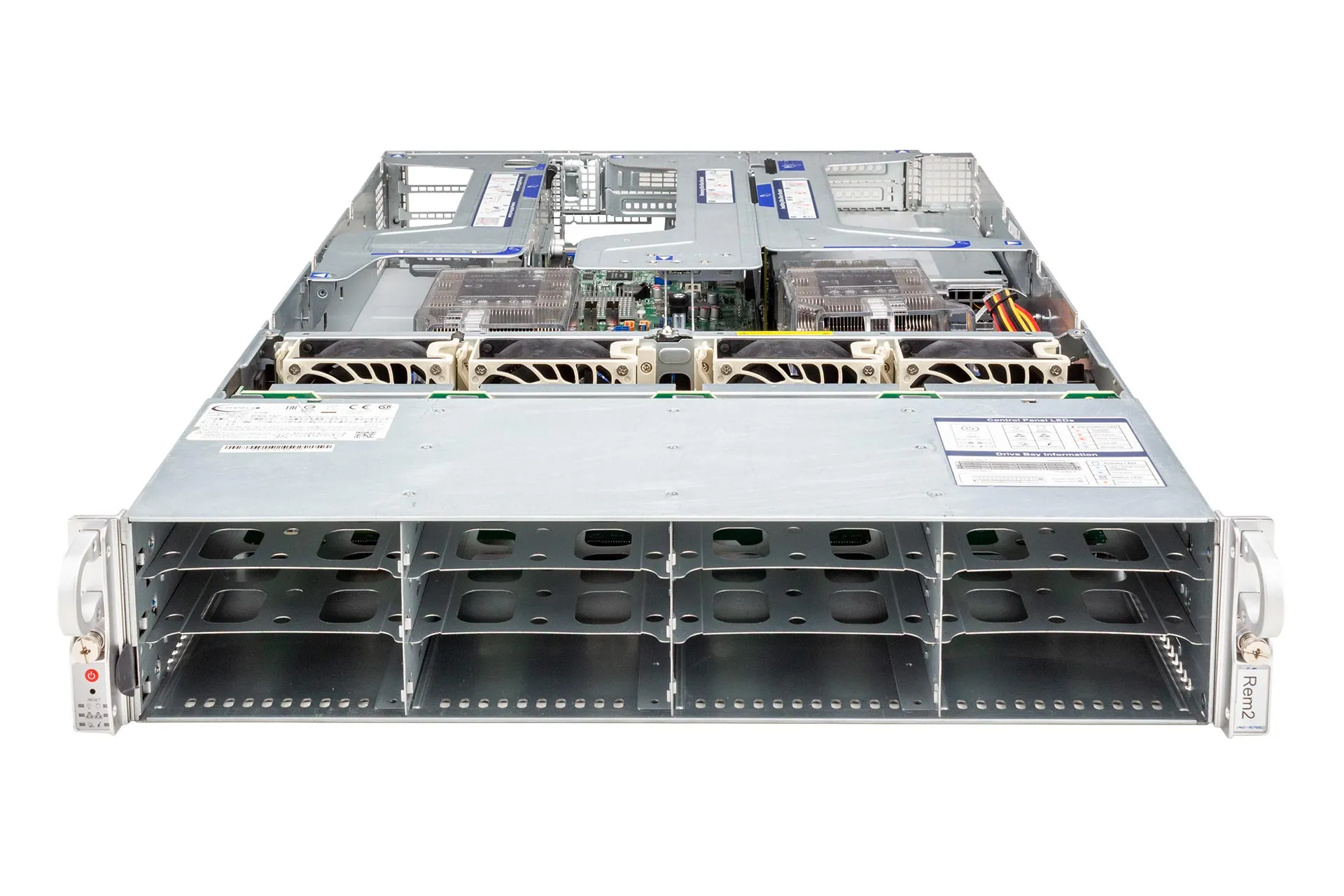 Supermicro SuperServer 6029U-TRT Rack Server, noCPU, noRAM, 12x LFF Supermicro SuperServer 6029U-TRT Rack Server, noCPU, noRAM, 12x LFF