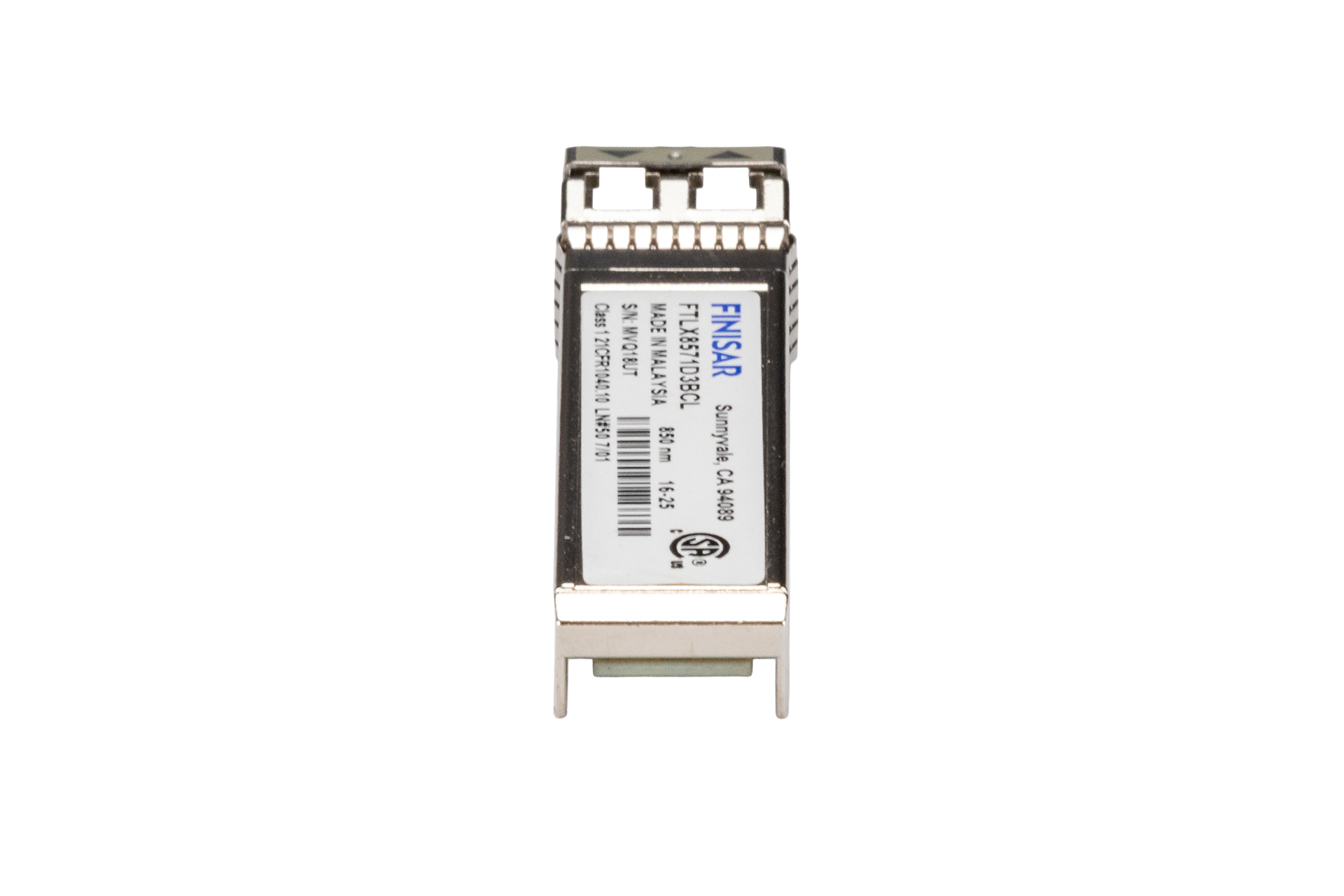 Finisar GBIC 10GB FC/GBE SFP+, 850nm