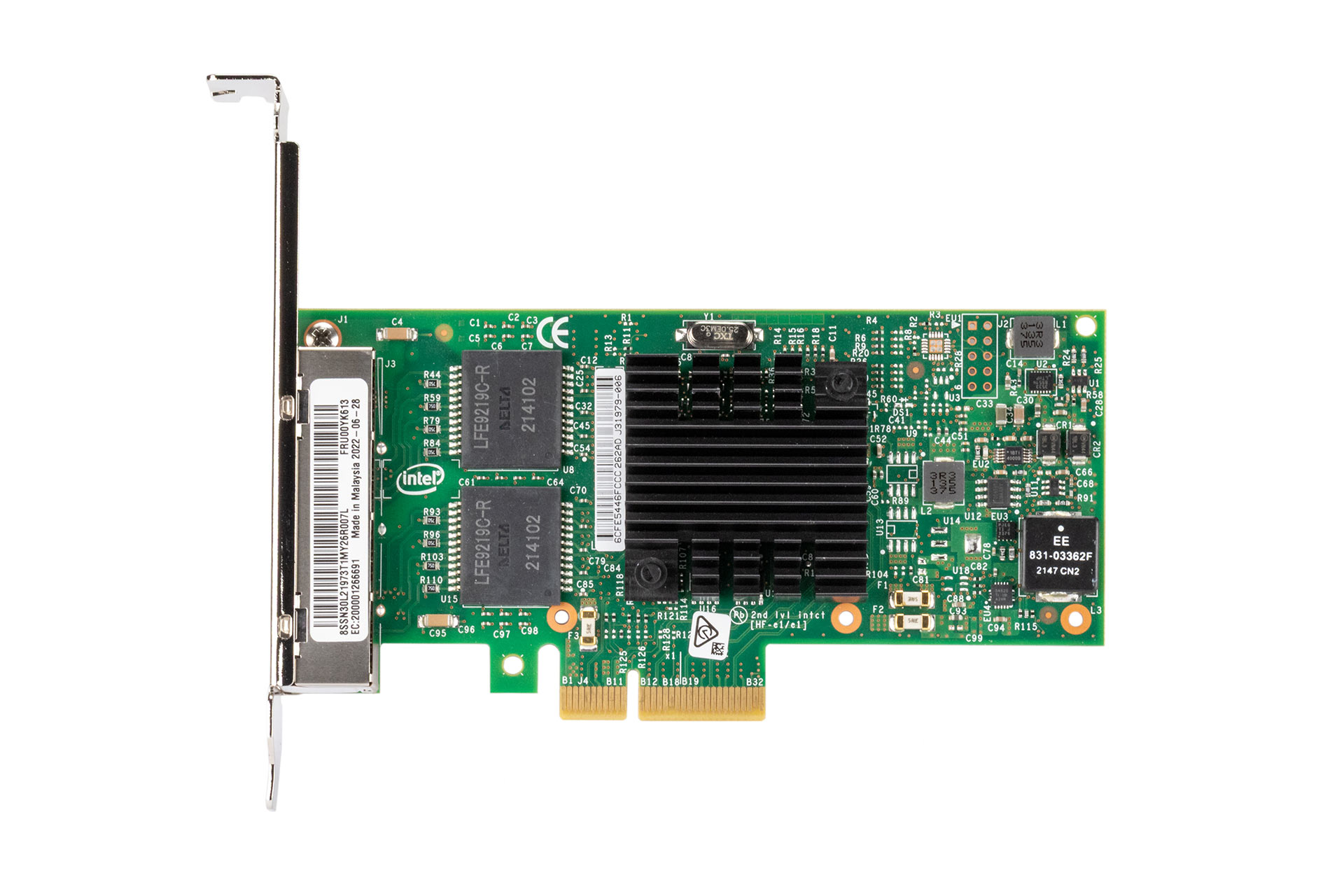 Lenovo i350-T4 1GbE Netzwerkkarte RJ-45 Quad Port PCI-e NIC