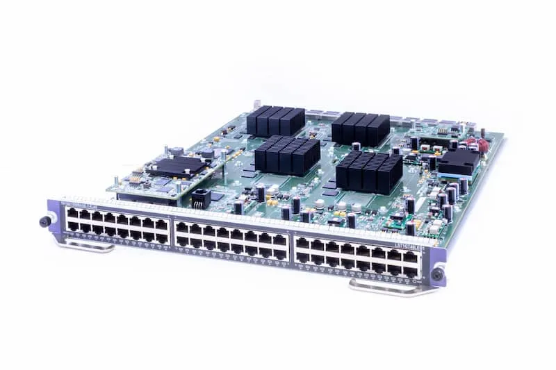 HPE Switch 12500 48-Port GbE RJ45 LEB Module HPE Switch 12500 48-Port GbE RJ45 LEB Module
