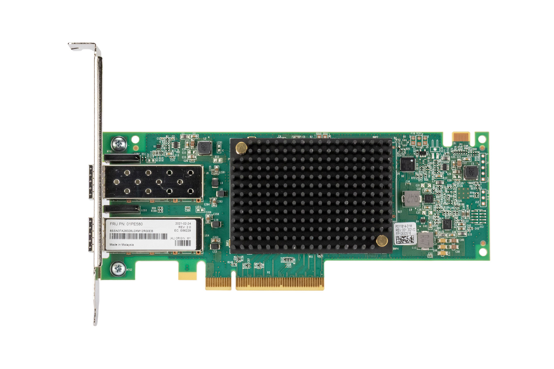 Lenovo LPe35002 32Gb Host Bus Adapter Fibre Channel SFP+ Dual Port PCI-E HBA