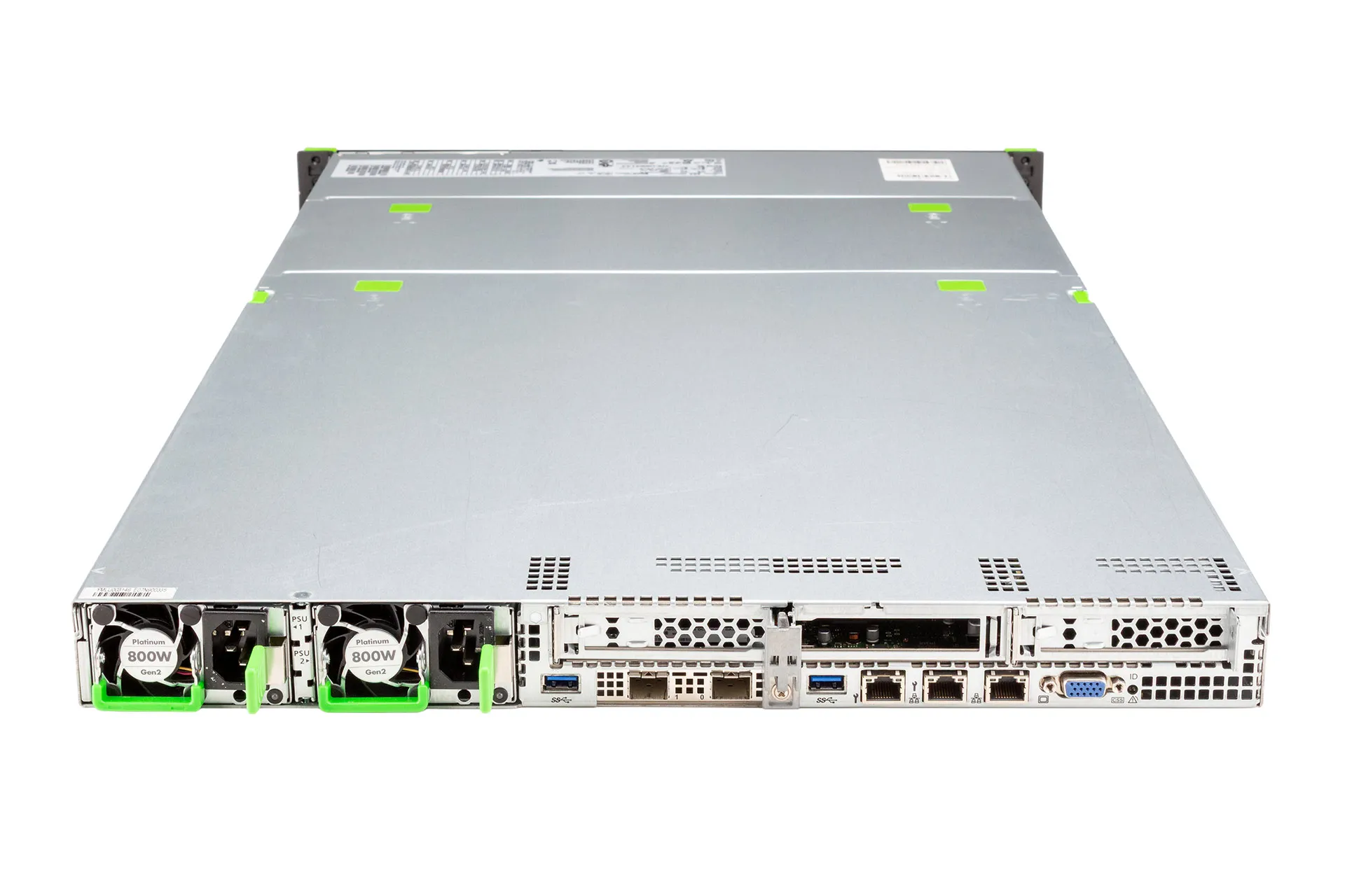 FUJITSU Primergy RX2530 M5 Rack Server, 2x Silver 4214 2.20GHz, 12-Core, noRAM, 4xSFF, noRaid, 2x Heatsink