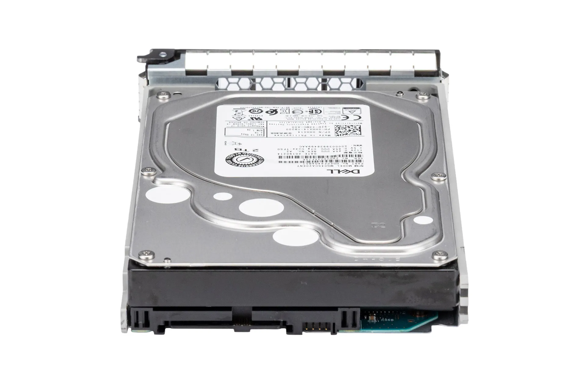 Dell 2TB 6G SAS HDD 7.2k, 3.5 Zoll LFF, MG04SCA20ENY, Festplatte für Server