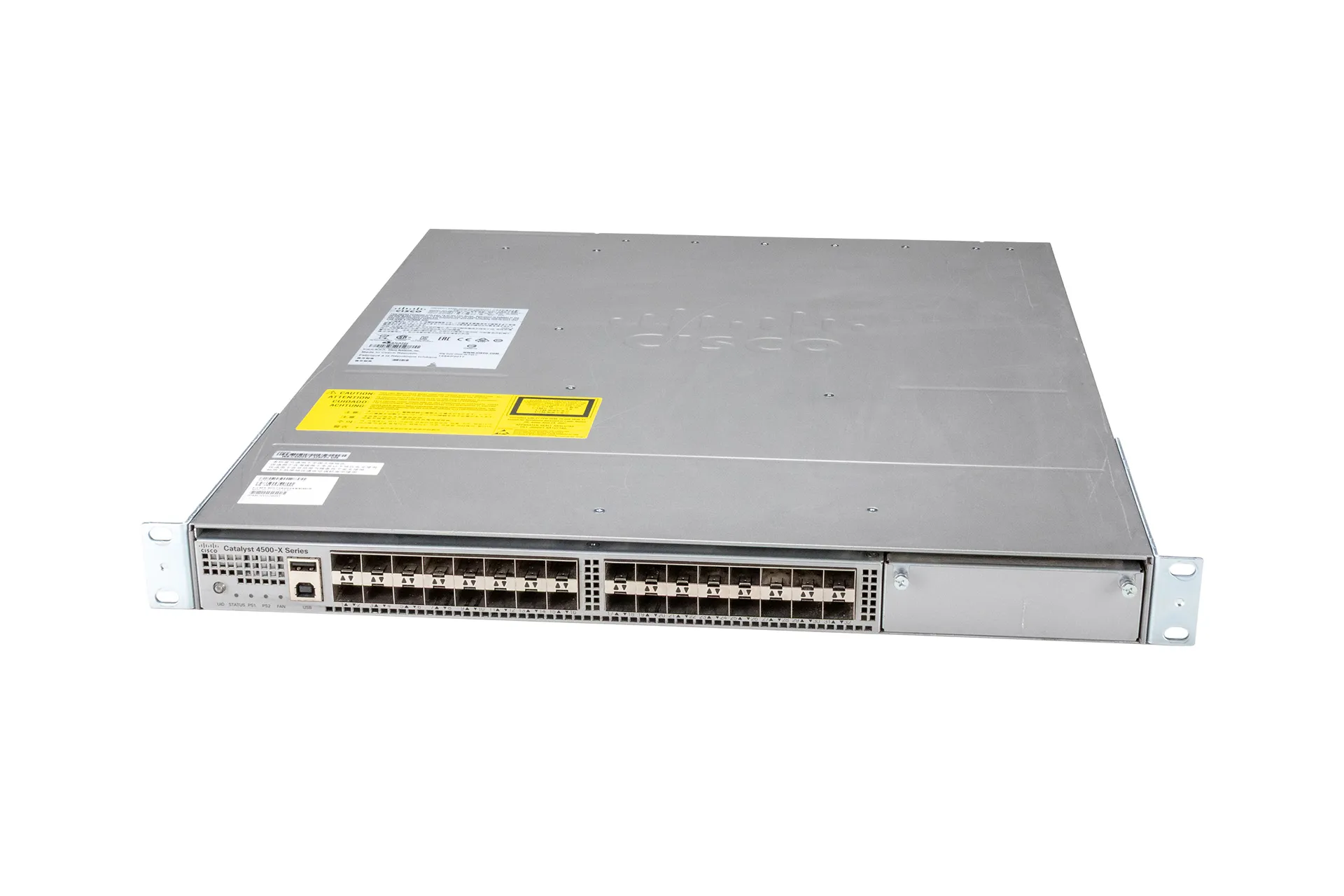 Cisco Catalyst WS-C4500X-F-32SFP+ Switch, 32x 10GbE SFP+