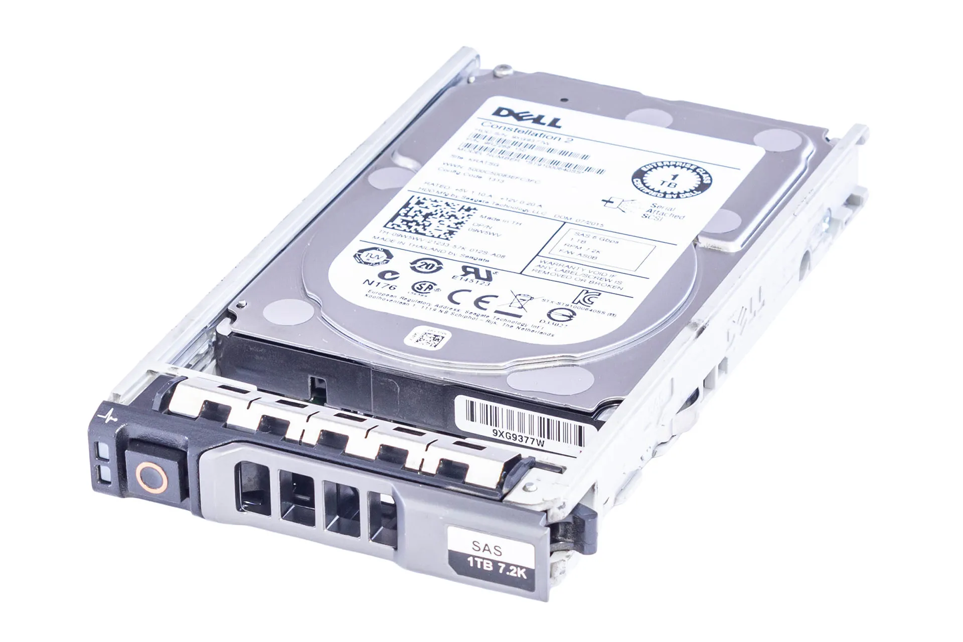 Dell 1TB 6G SAS HDD 7.2k, 2.5 Zoll SFF Festplatte für Server DELL HDD 1TB 6G SAS 7.2K 2.5