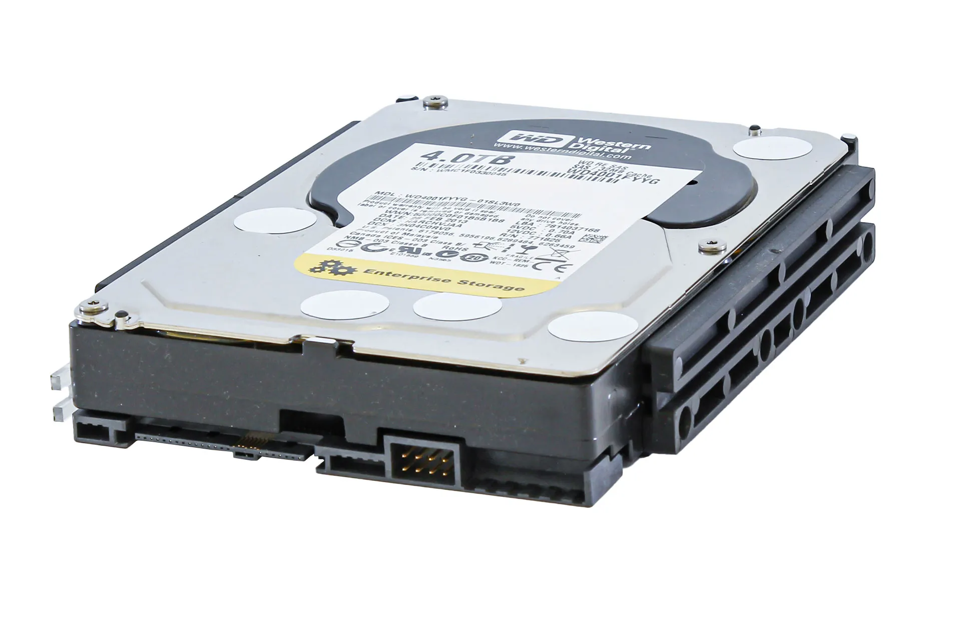 WESTERN DIGITAL HDD 4TB 6G SAS 7.2k 3.5" LFF 32MB Cache Festplatte