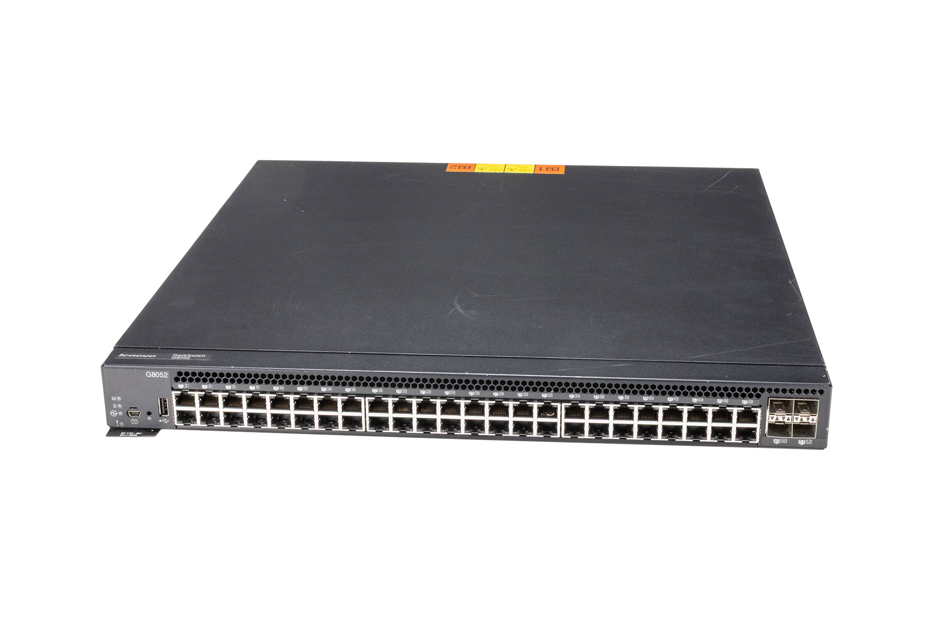 Lenovo G8052 Switch, 48x 1GbE RJ-45, 4x 10GbE SFP+