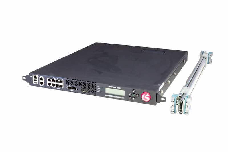 F5 Networks BIG-IP 4200 Traffic Manager, 8x GbE RJ45, 2x 10GbE SFP, 2x 400W, incl. rails F5 Networks BIG-IP 4200 Traffic Manager, 8x GbE RJ45, 2x 10GbE SFP, 2x 400W, incl. rails