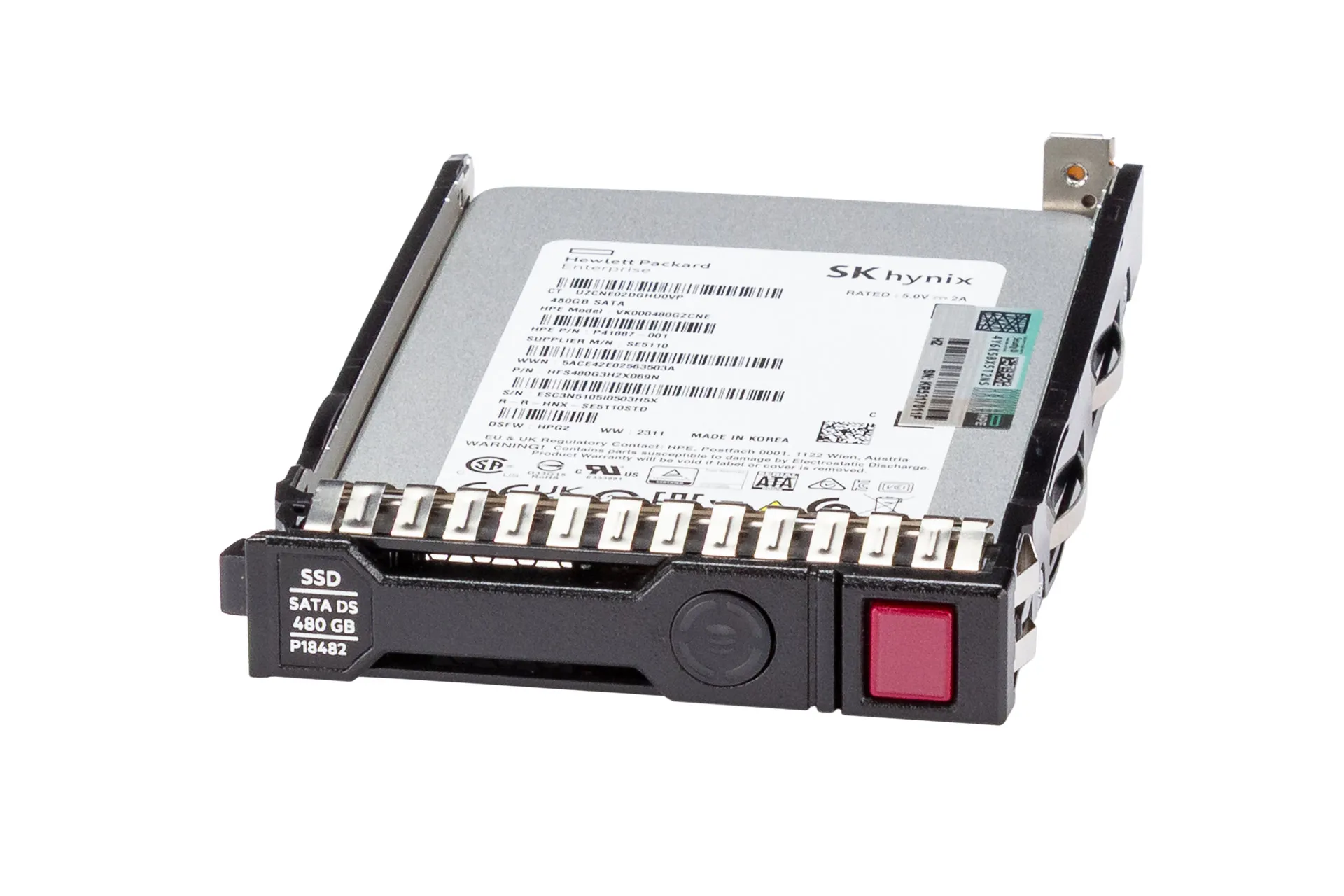 HPE 480GB 6G SATA SSD