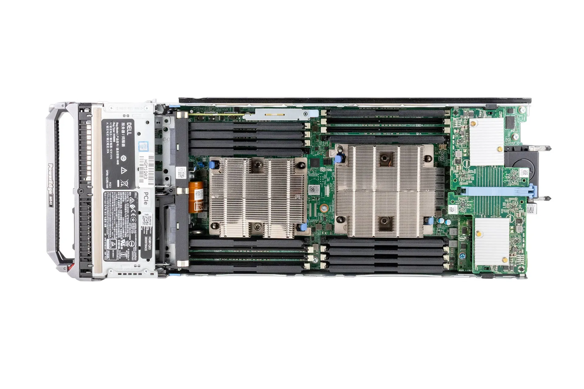 DELL PowerEdge M640 Blade Server, 2x Silver 4214 2.20GHz, 12-Core, 2x SFF, X710-k DELL PowerEdge M640 Blade Server, 2x Silver 4214 2.20GHz, 12-Core, 2x SFF, X710-k