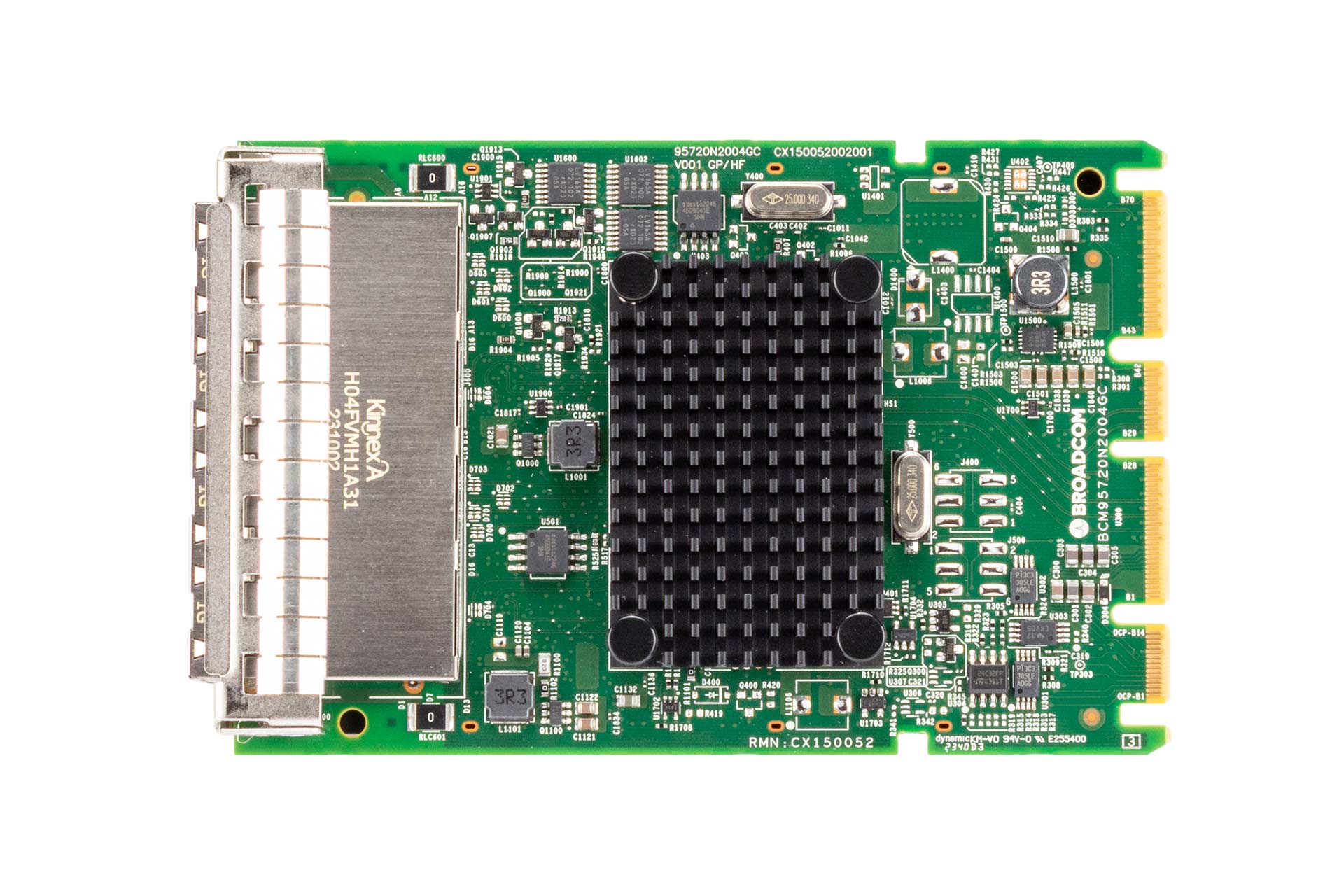 DELL Broadcom 5720 1Gb Netzwerkkarte RJ45 Quad Port OCP3 NIC