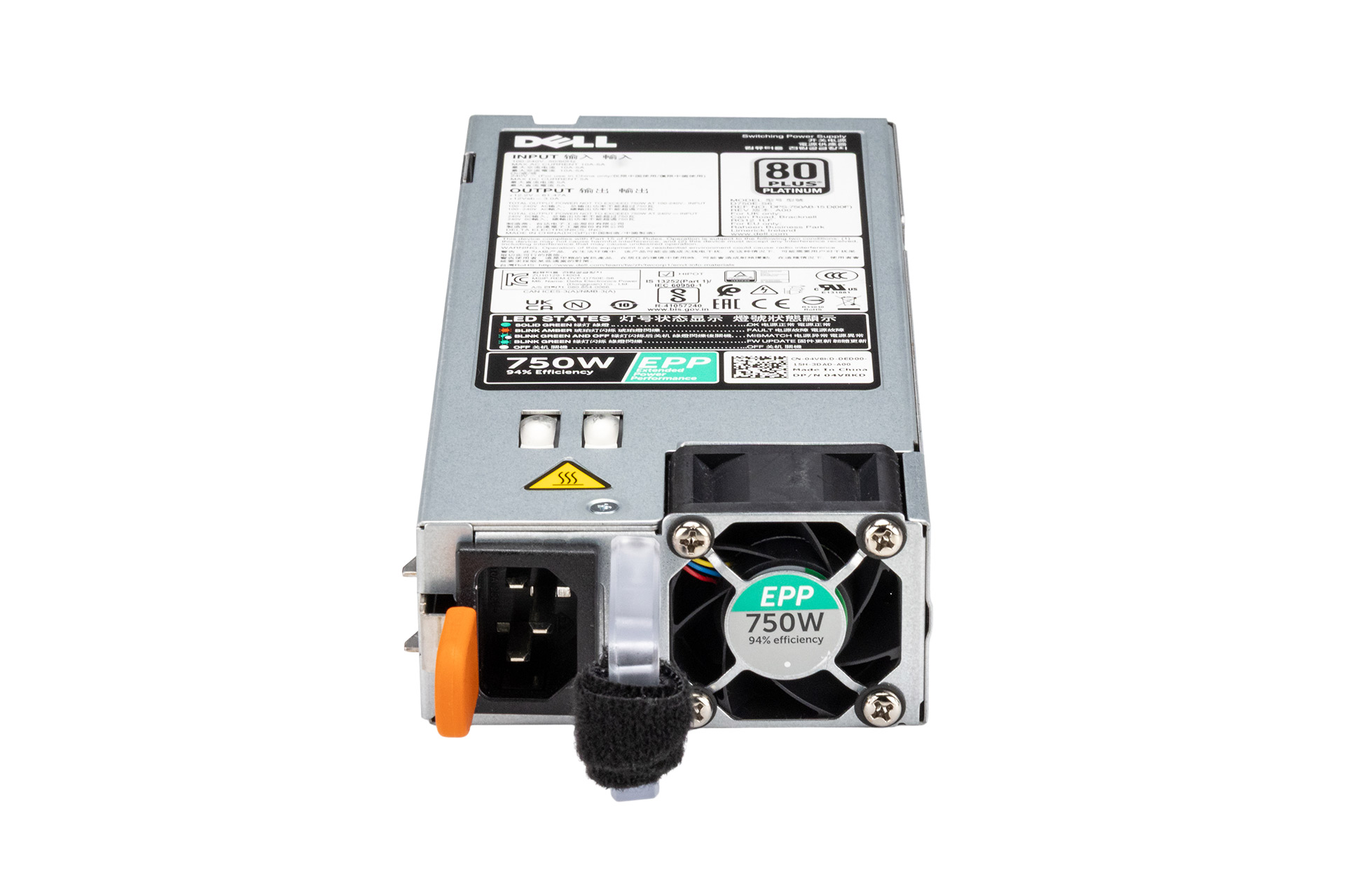 DELL PSU 750W 80+ Platinum Netzteil für R630, R730, R640, R740