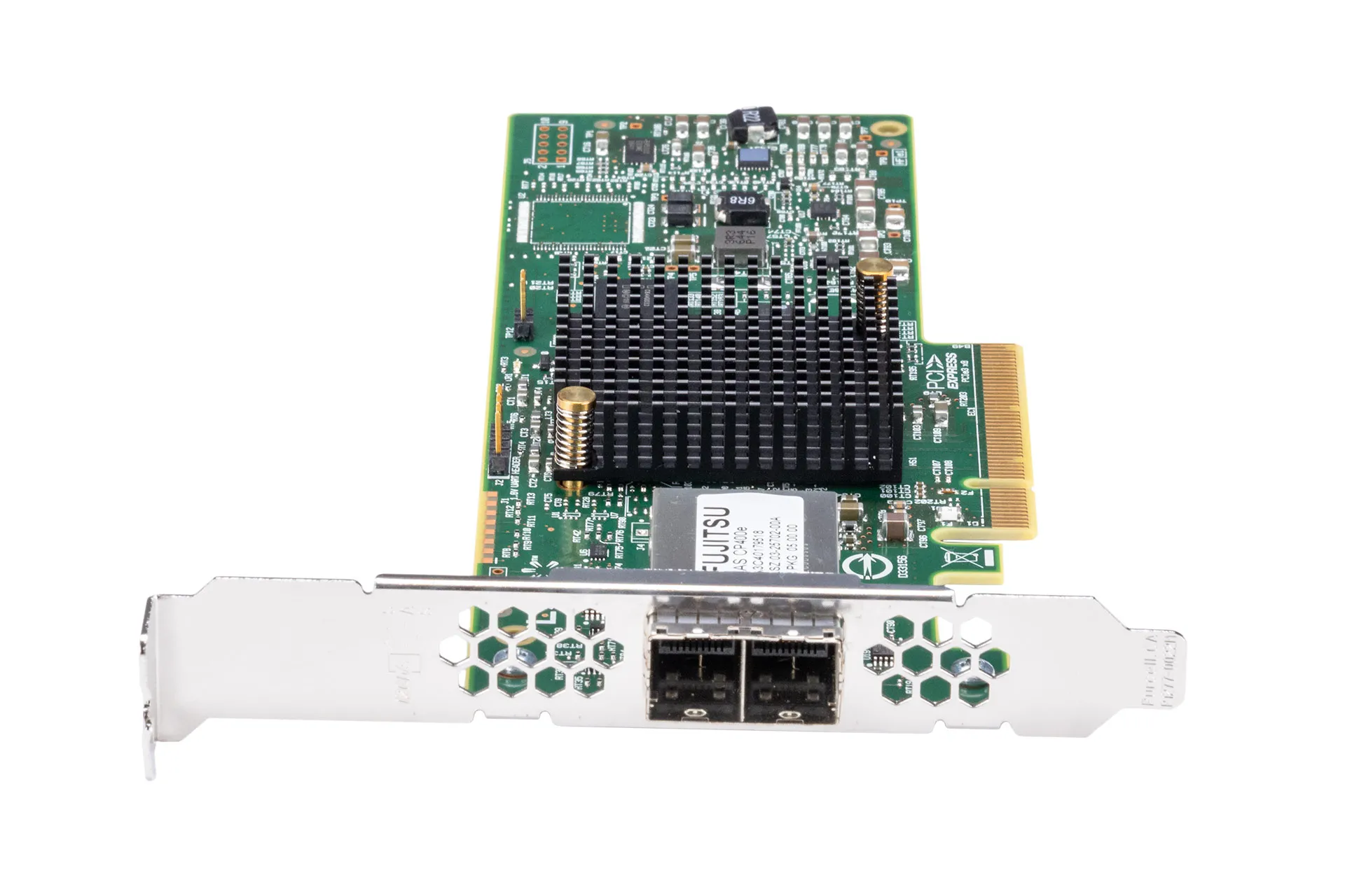 Fujitsu PSAS CP400e 12G Host Bus Adapter Mini-SAS HD SFF-8644 Dual Port PCIe HBA