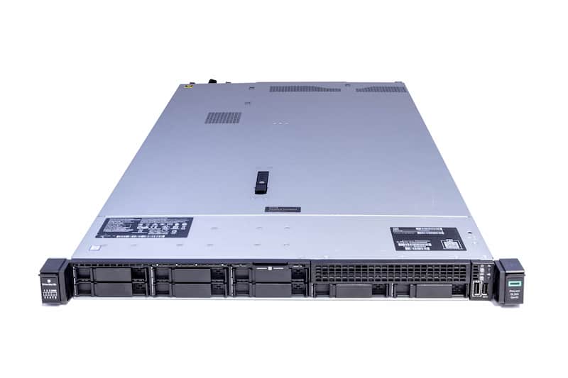 HPE DL360 Gen10, 1x Silver 4110@2.10GHz, 8-Core, noRAM, 8x SFF, P408i/2GB/Batt., 2x500W