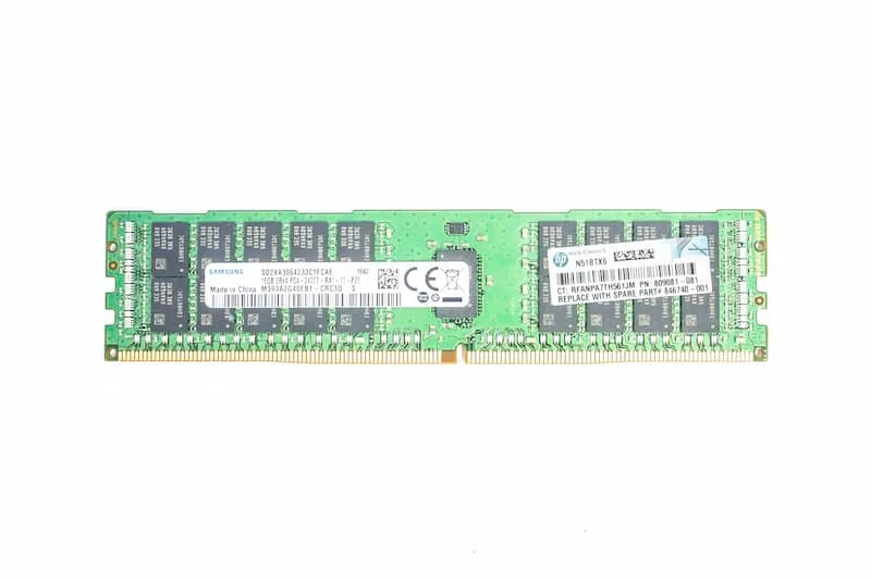 HP RAM 16GB 2RX4 PC4-2400T-R 846740-001 HP RAM 16GB 2RX4 PC4-2400T-R 846740-001