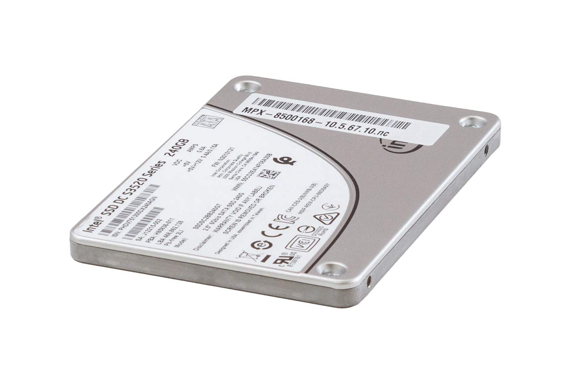 INTEL SSD 240GB 6G SATA 2.5" S3520 Series Festplatte