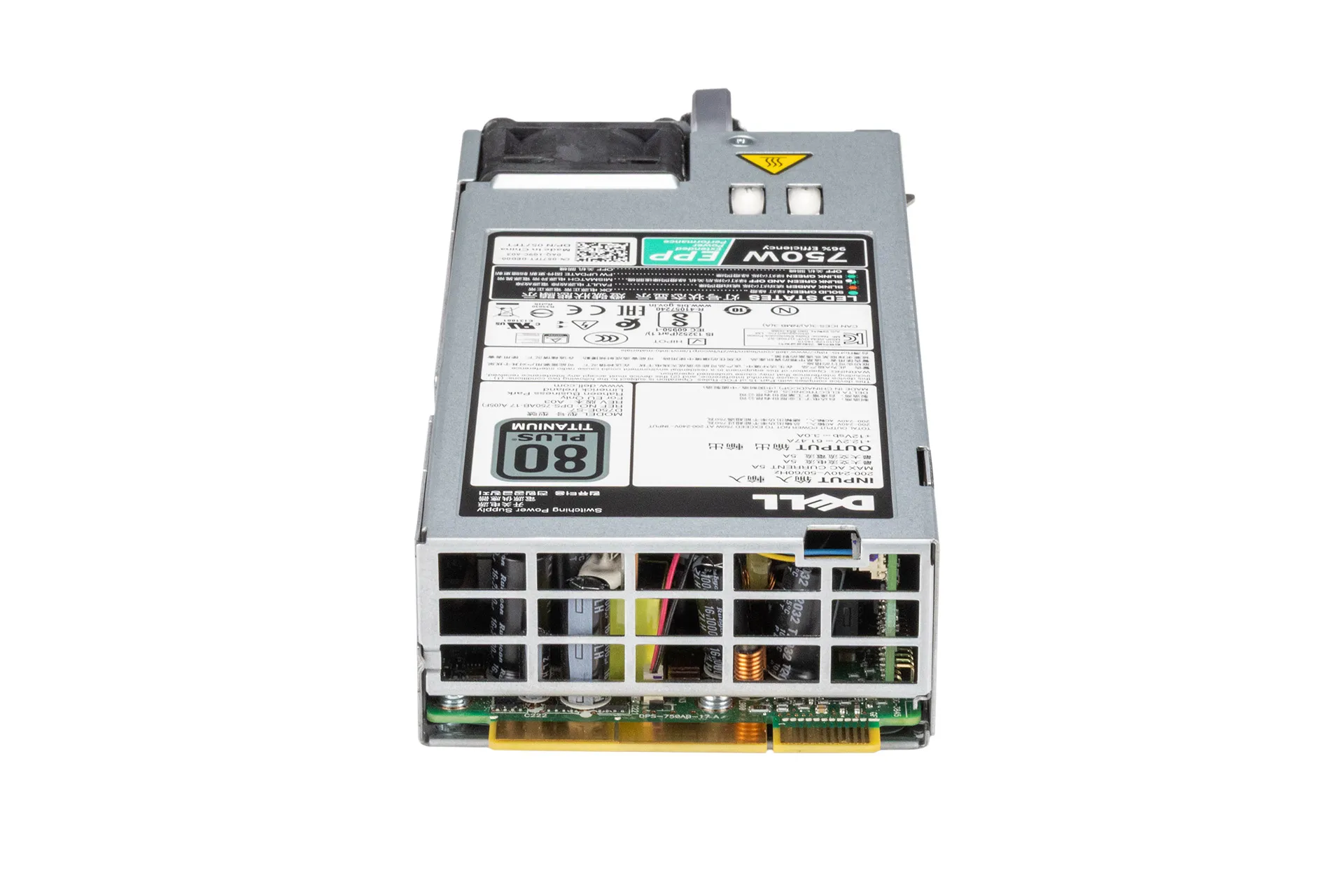 Dell PSU 750W 80+ Platinum Netzteil für Poweredge R530, R630, R730