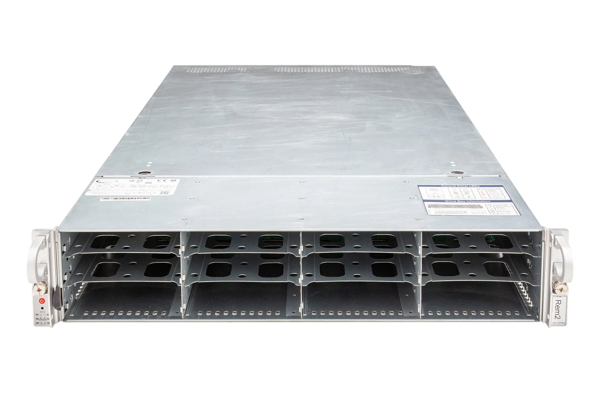 Supermicro SuperServer 6029U-TRT Rack Server, noCPU, noRAM, 12x LFF Supermicro SuperServer 6029U-TRT Rack Server, noCPU, noRAM, 12x LFF