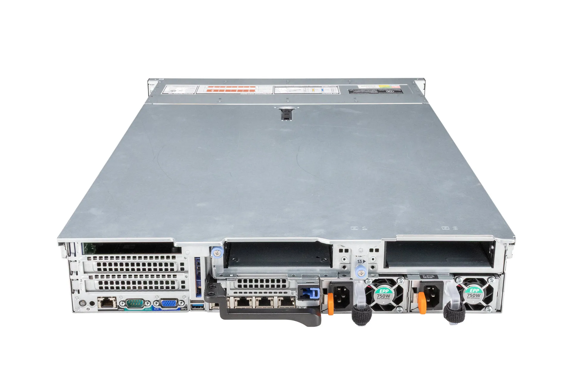 Dell PowerEdge R740xd Rack Server, 1x Silver 4214 2.20GHz, 12-Core, noRAM, 14x LFF, HBA330