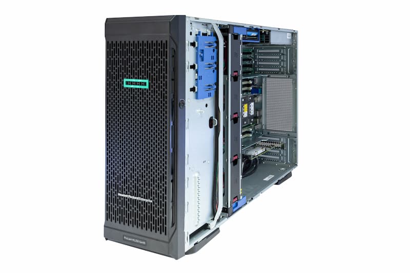 HPE ML350 Gen10, 1x Silver 4110@2.10GHz, 8-Core, 16GB PC4-2666, 8xSFF, P408i-p/2G, 2x500W