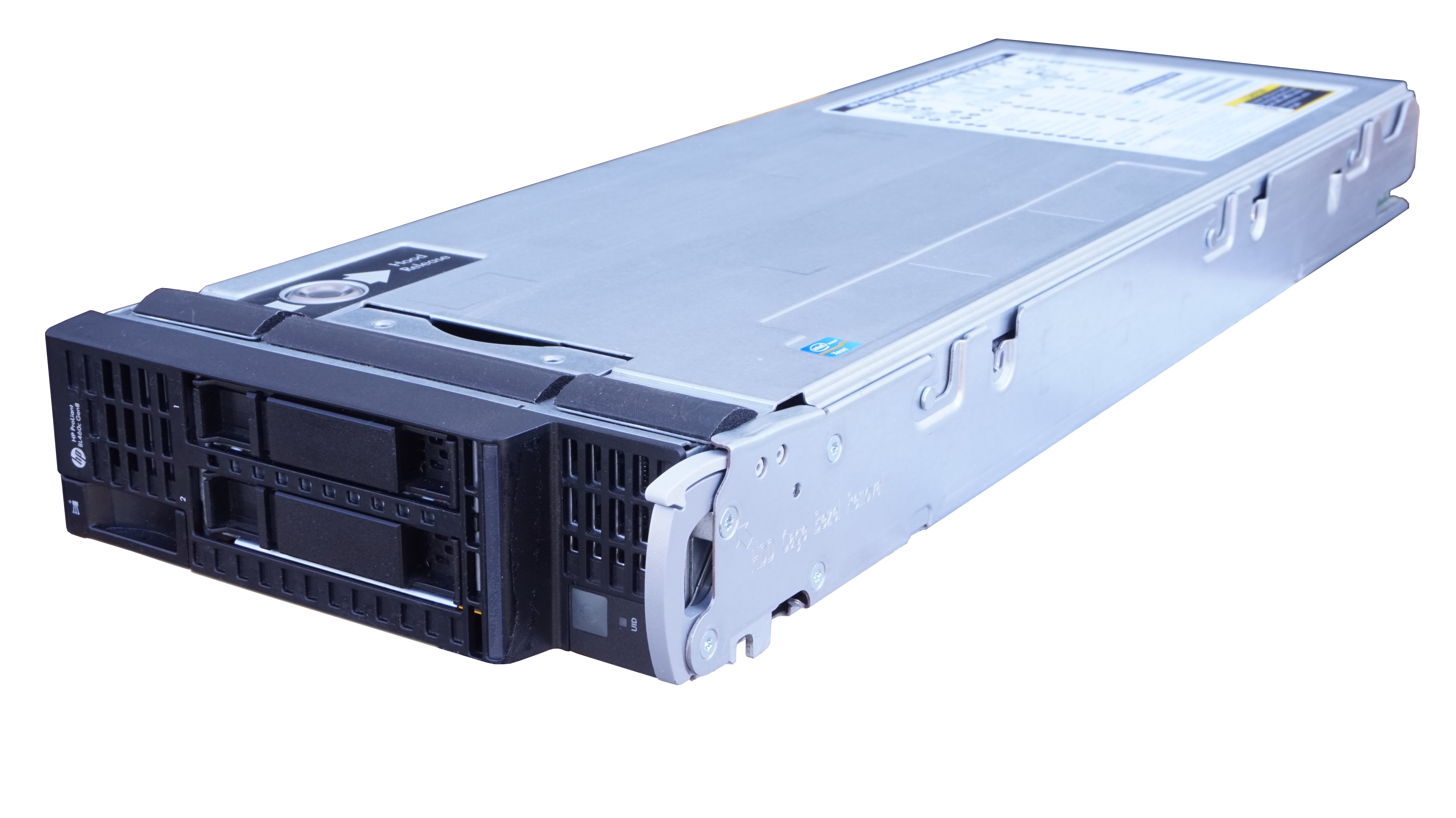 HPE ProLiant BL460c Gen8 Blade, 2x E5-2670 2.6GHz, 32GB RAM, P220i/512MB RAID,  FlexFabric 554FLB Adapter
