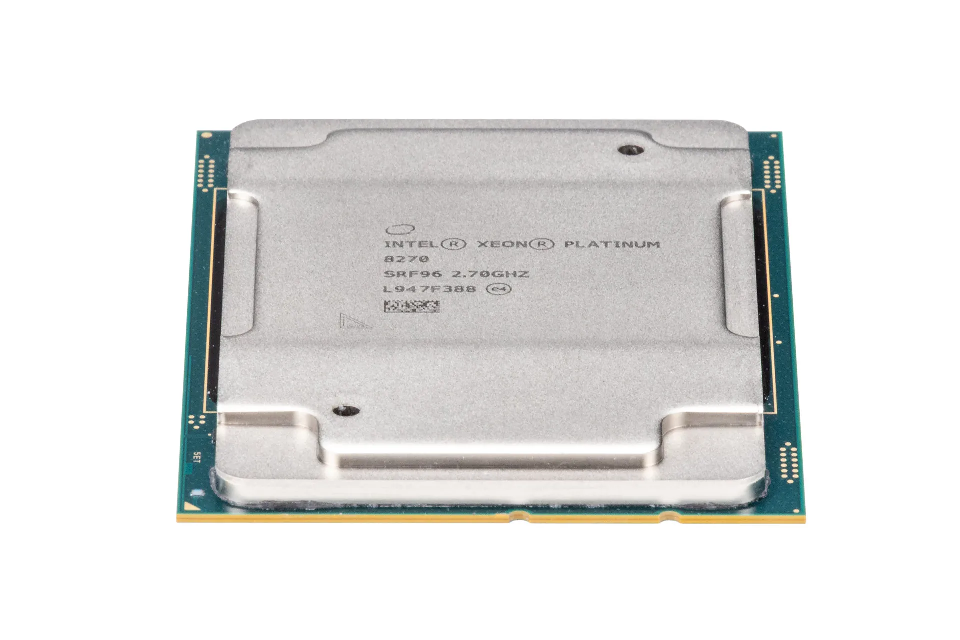 Intel Xeon Platinum 8270 Server Prozessor, 26-Core, 2.70GHz, 35.75MB Cache, 205W TDP Intel Xeon Platinum 8270 Server Prozessor, 26-Core, 2.70GHz, 35.75MB Cache, 205W TDP